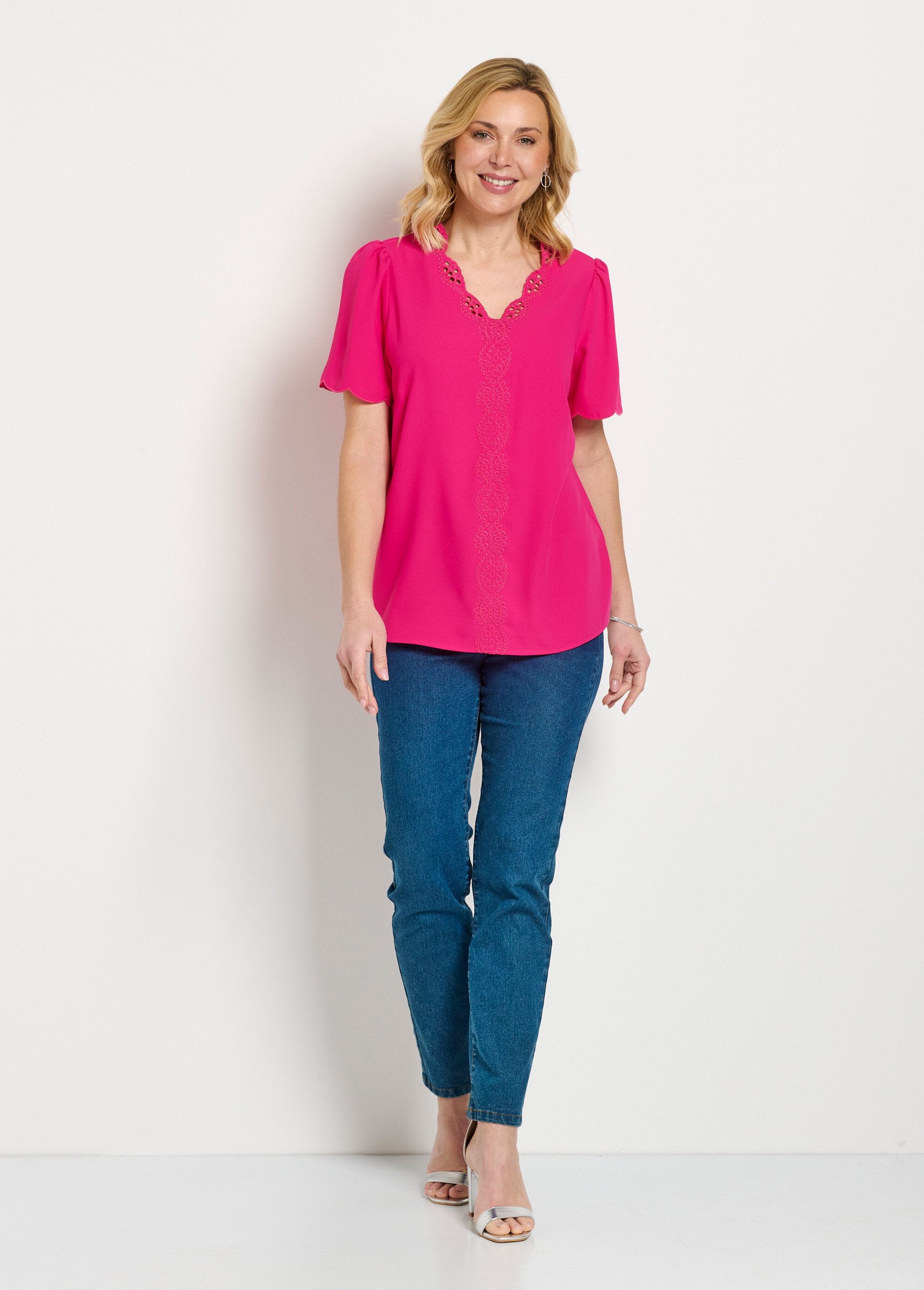 Tunica_lunga_ricamata_con_maniche_corte_tinta_unita_Fuchsia_SF1_slim