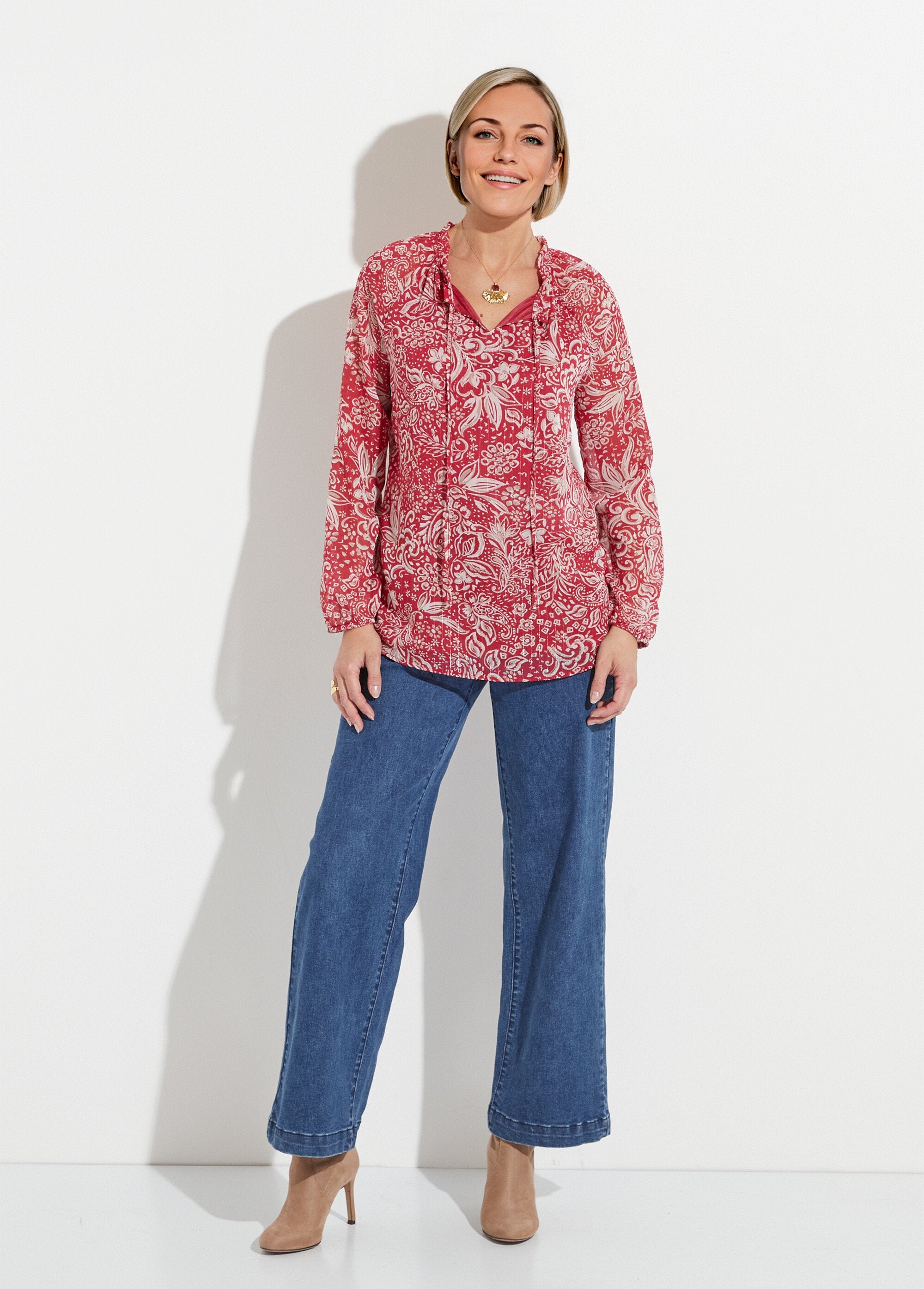 Tunica_lunga_in_voile_floreale_lucido_con_collo_arricciato_Imp_bordeaux_SF1_slim