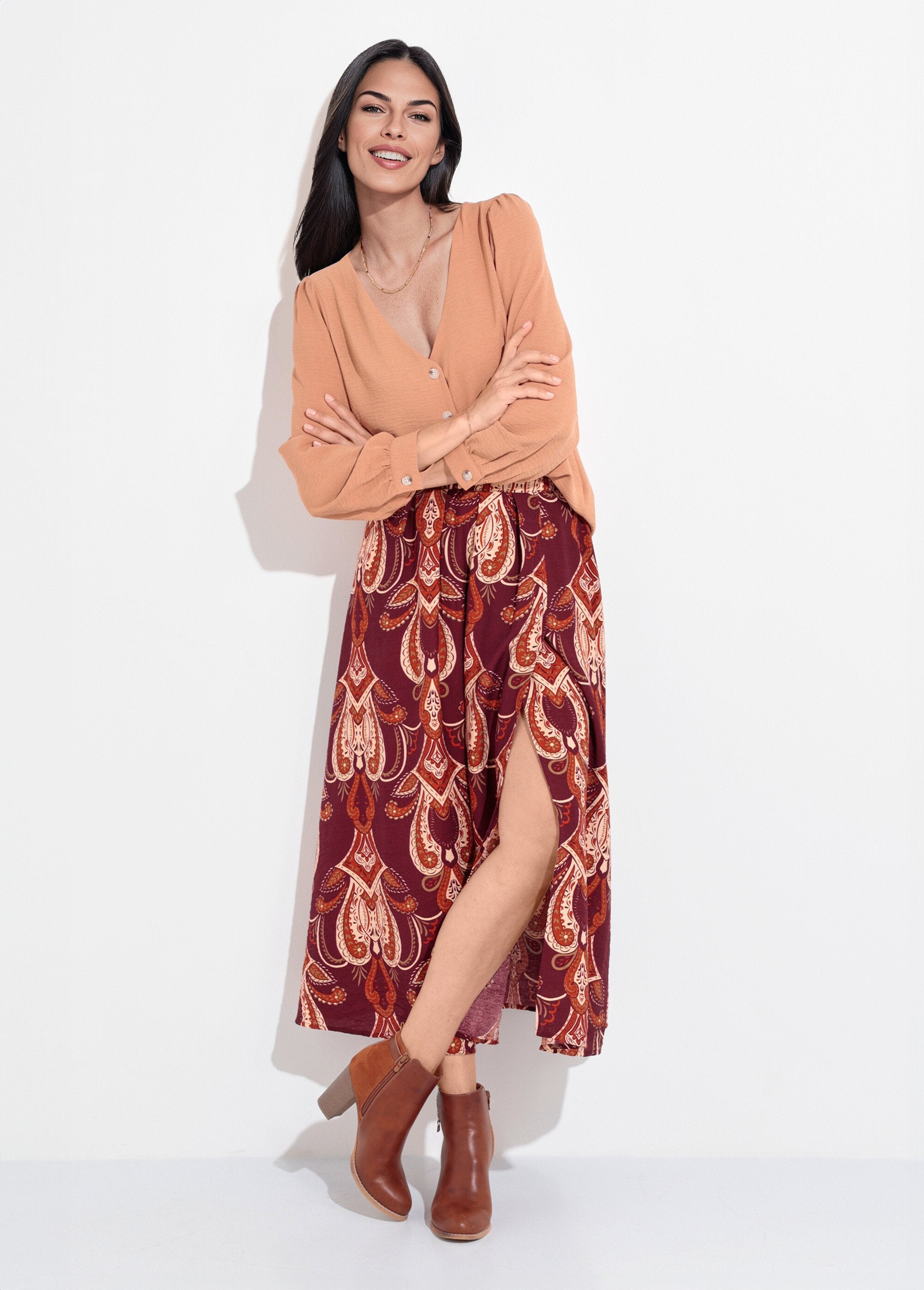 Tunica_con_scollo_a_V_e_bottoni_in_rilievo_Camel_SF1_slim