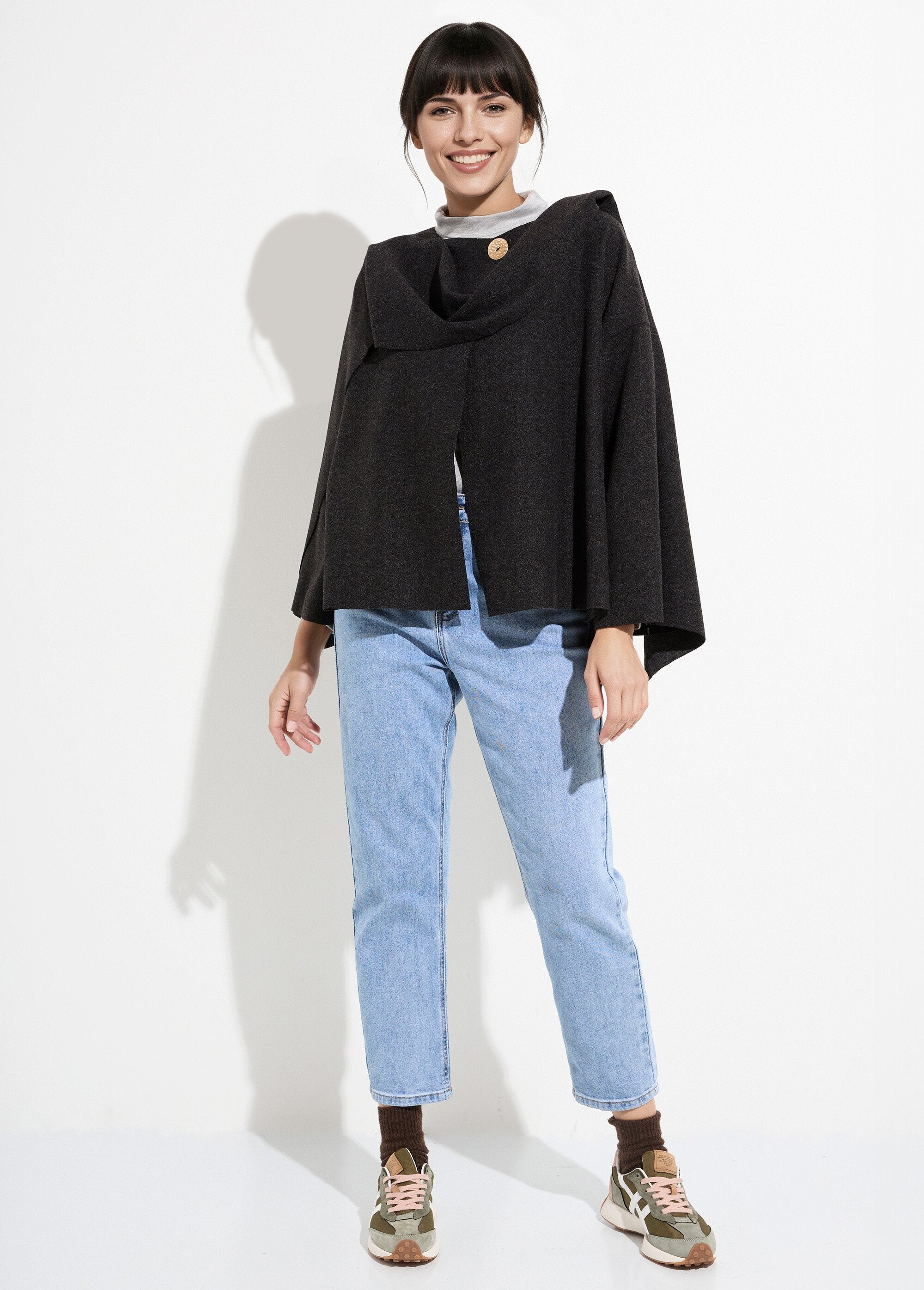 Giacca_e_sciarpa_con_bottoni_gioiello_in_metallo_Noir_SF1_slim