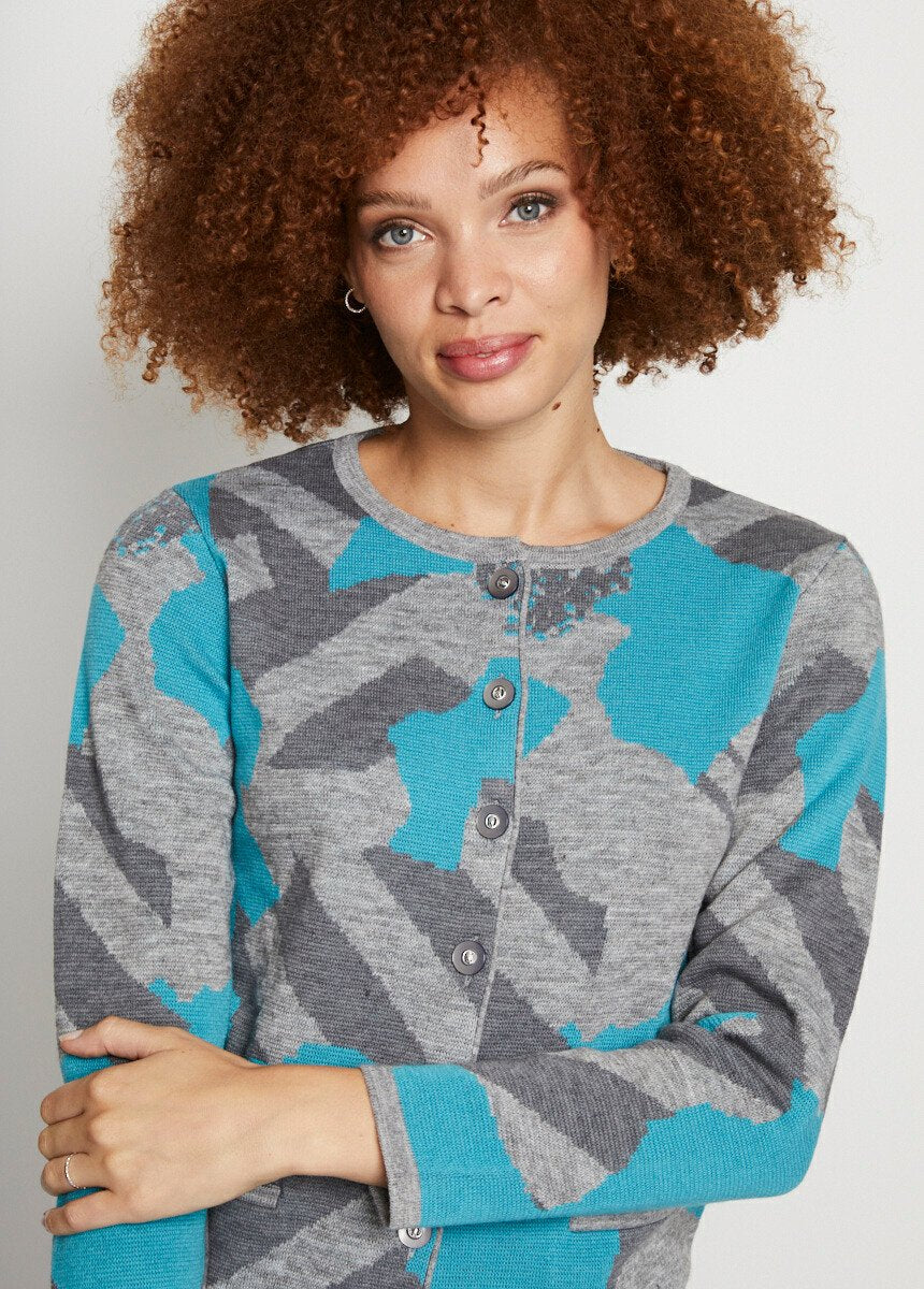 Giacca_button-down_in_jacquard_grafico_Gris_et_vert_DE1_slim