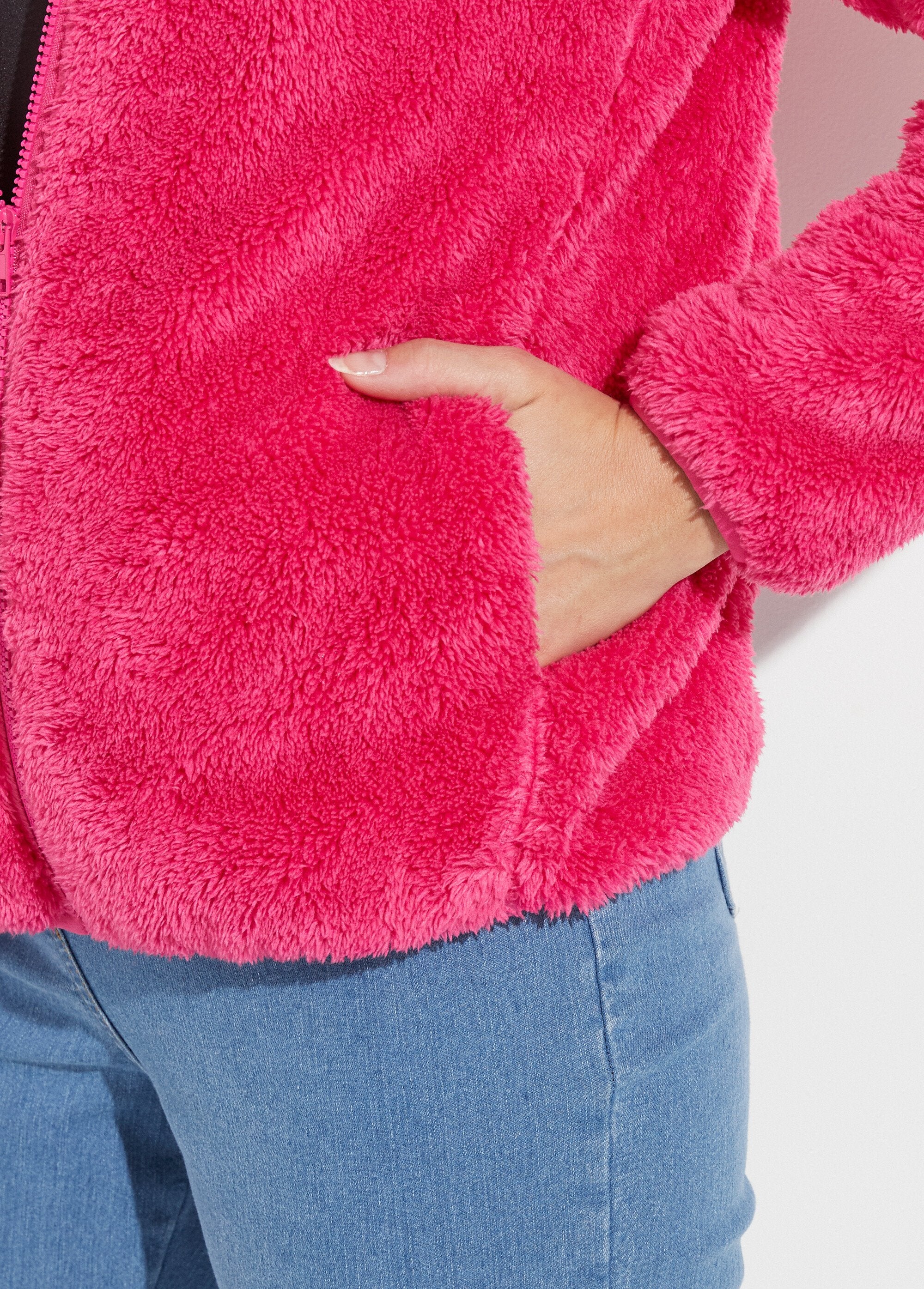 Giacca_in_pelliccia_sintetica_con_collo_alto_e_maniche_lunghe_Fuchsia_DE2_slim