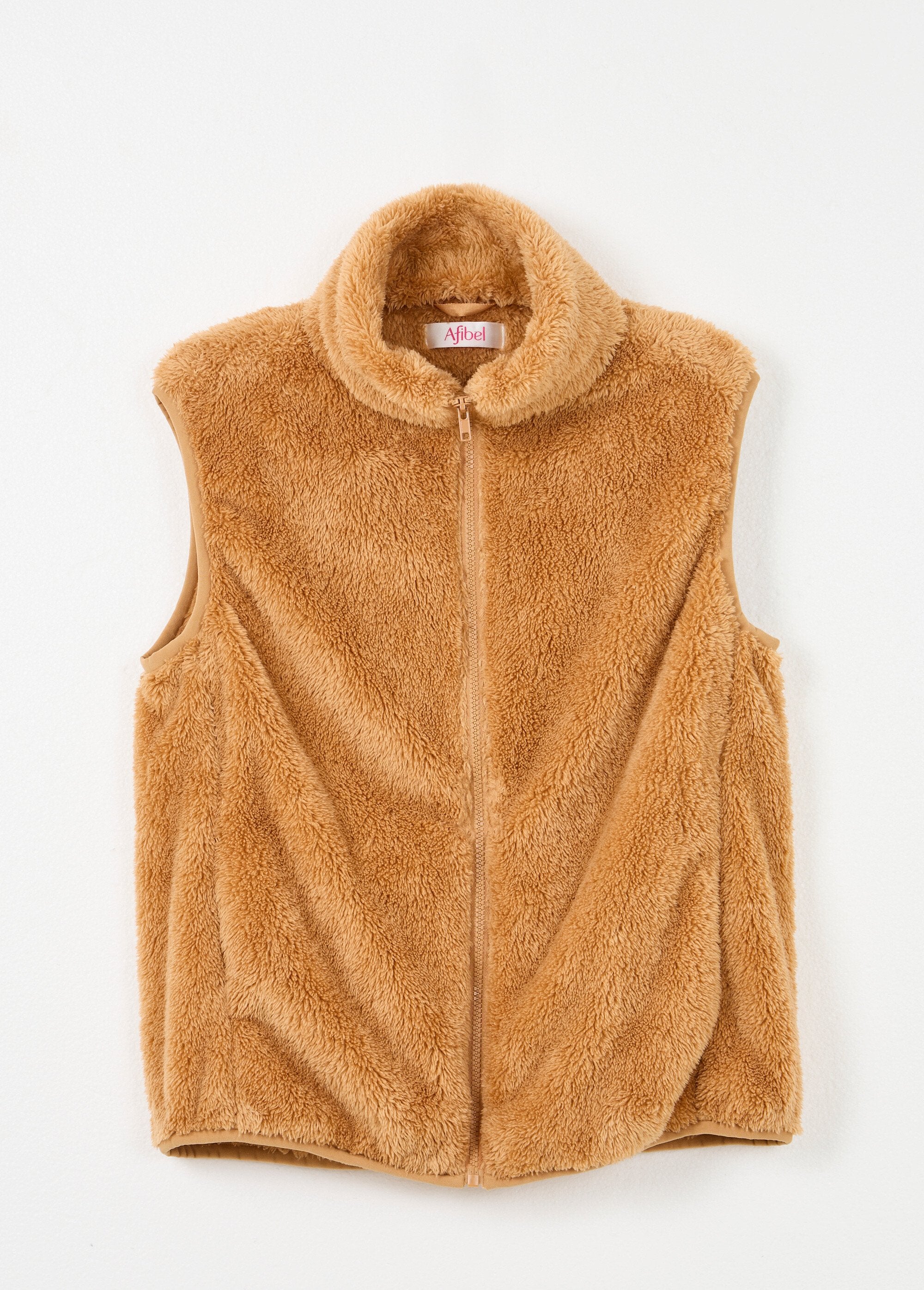 Giacca_in_pelliccia_sintetica_senza_maniche_con_collo_alto_Chamois_AP1_slim