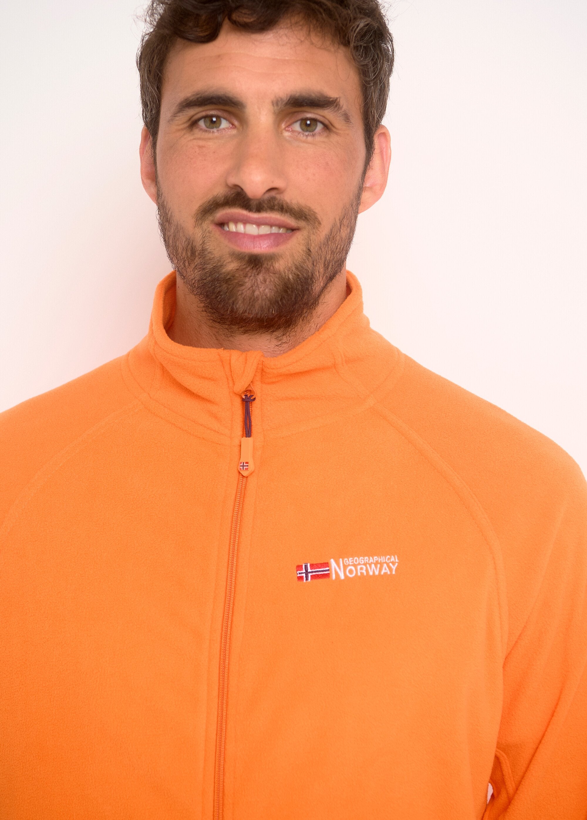 Giacca_in_pile_con_collo_alto_Orange_DE1_slim