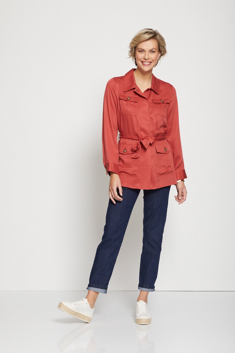 Giacca_safari_in_Lyocell_con_cintura_Tomette_SF1_slim