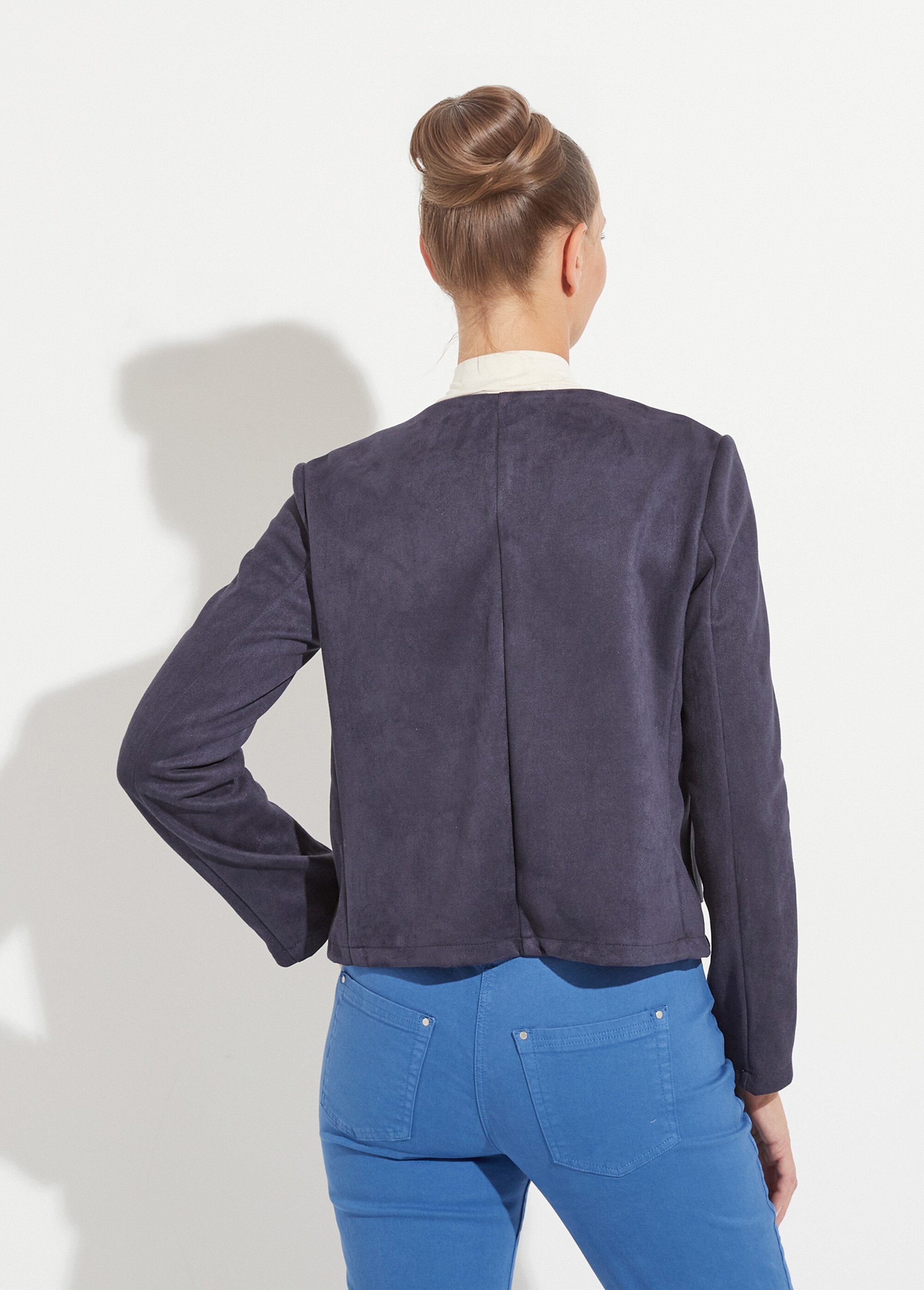 Giacca_corta_senza_colletto_Navy_button-down_Marine_DO1_slim