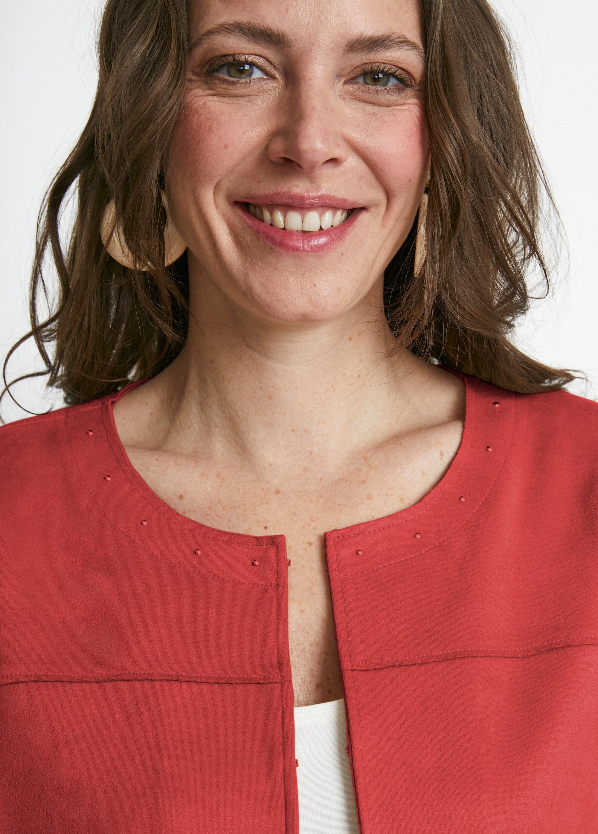 Giacca_senza_collo_in_pelle_scamosciata_Orange_DE2_slim