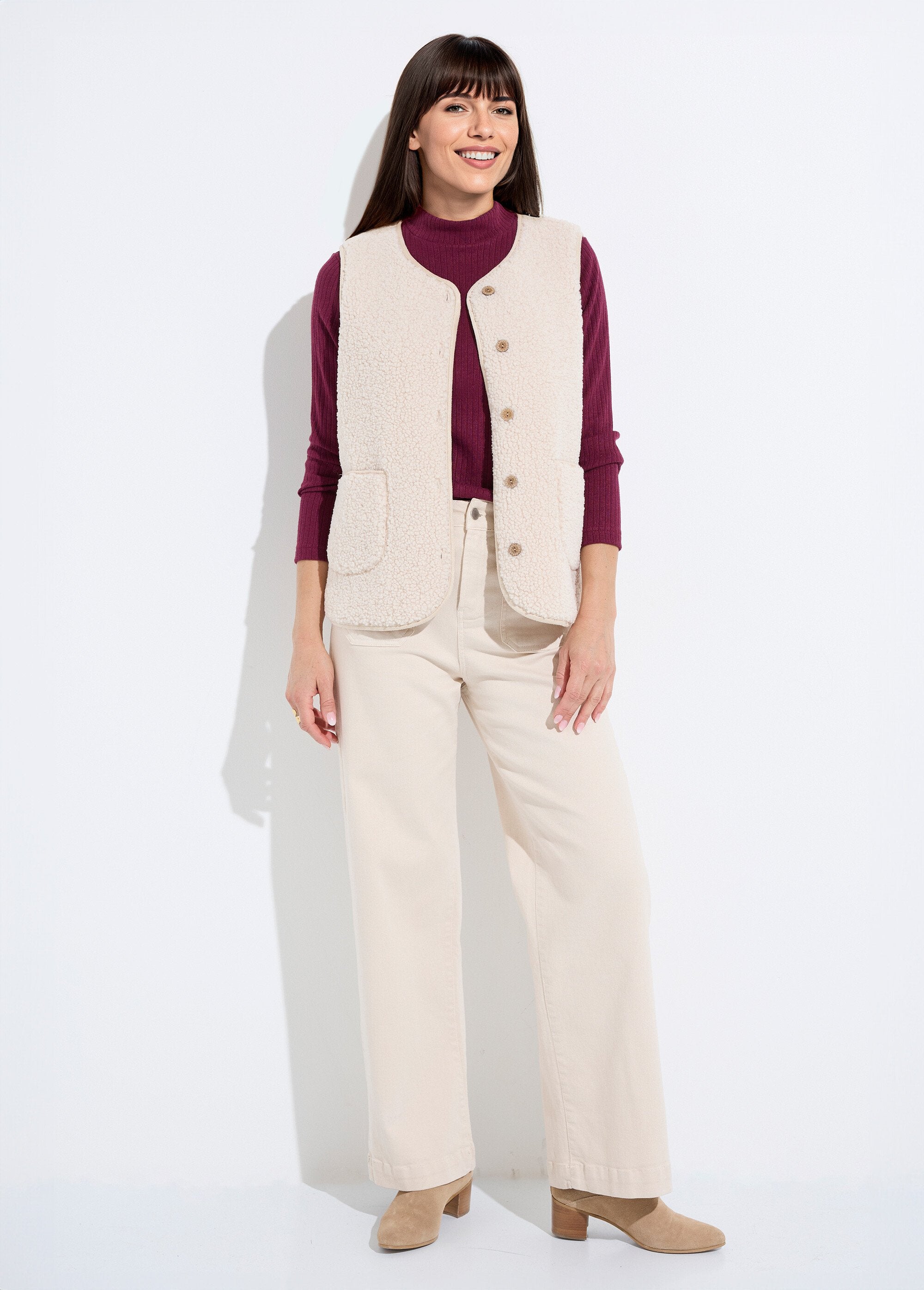 Giacca_senza_maniche_in_sherpa_con_fodera_in_velluto_Beige_SF1_slim