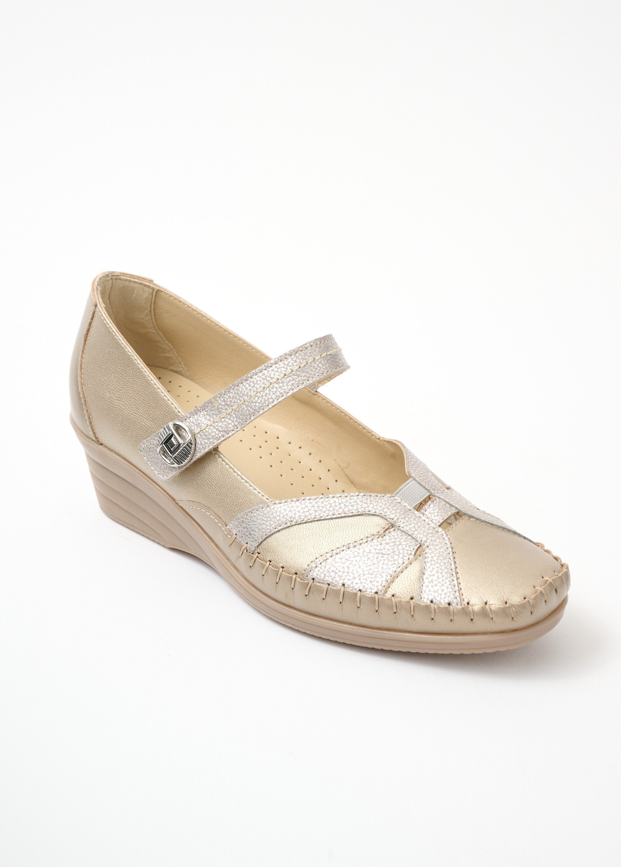 Ballerine_in_pelle_di_larghezza_confortevole_con_chiusura_a_velcro_Beige_dorato_FA1_slim