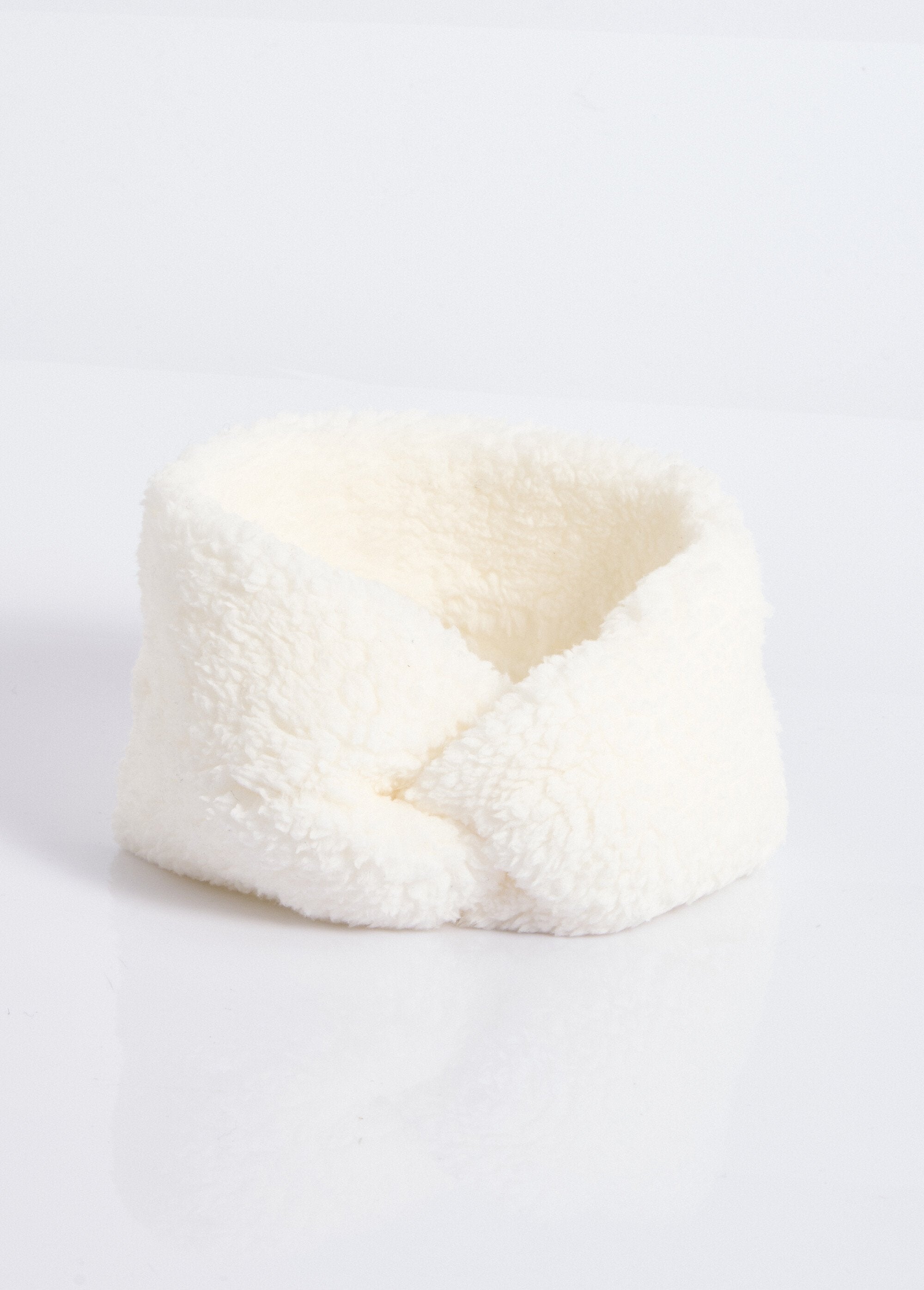 Bandeau_chaud_polaire,_uni_façon_sherpa_Blanc_FA1_slim