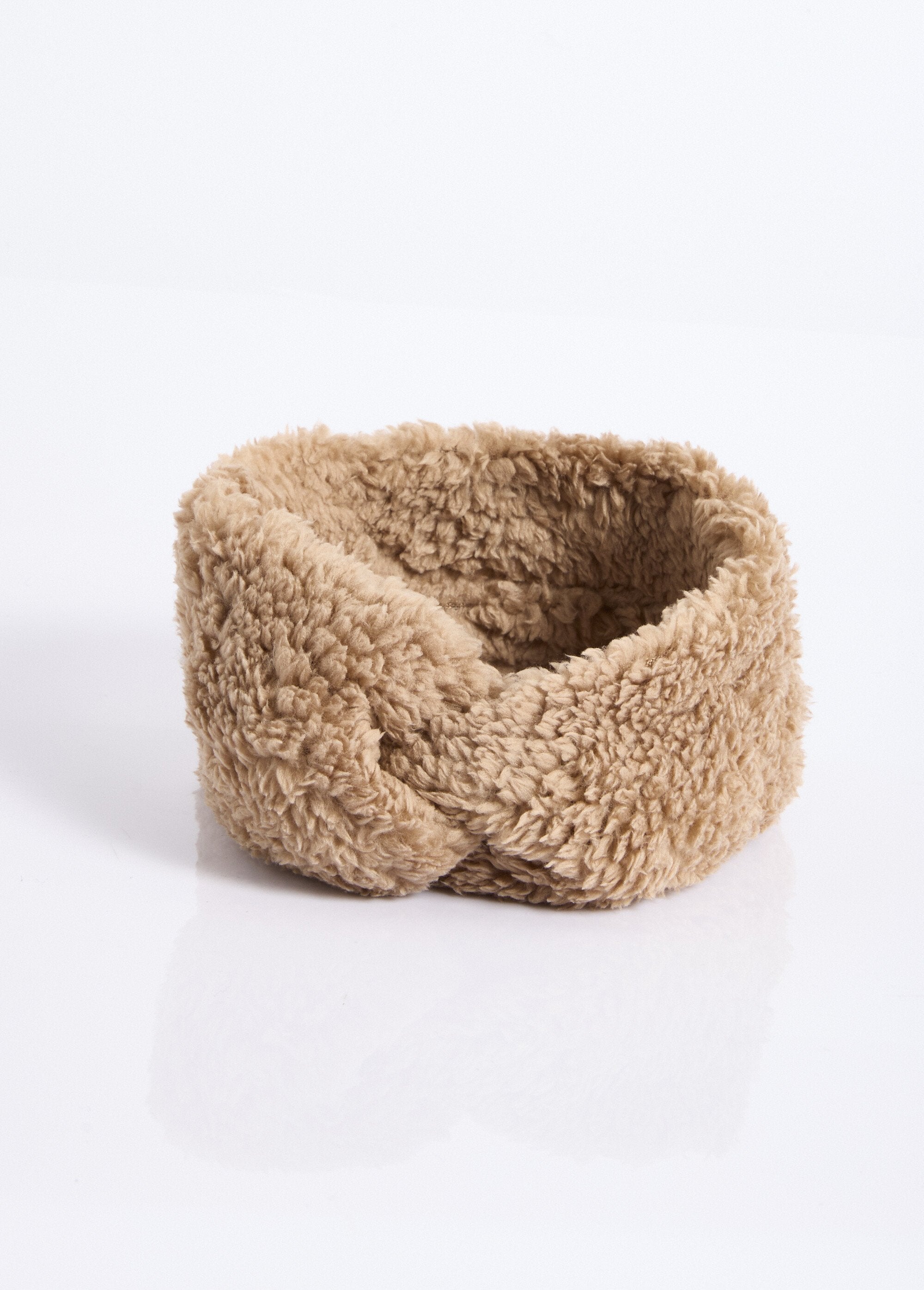 Bandeau_chaud_polaire,_uni_façon_sherpa_Taupe_FA1_slim
