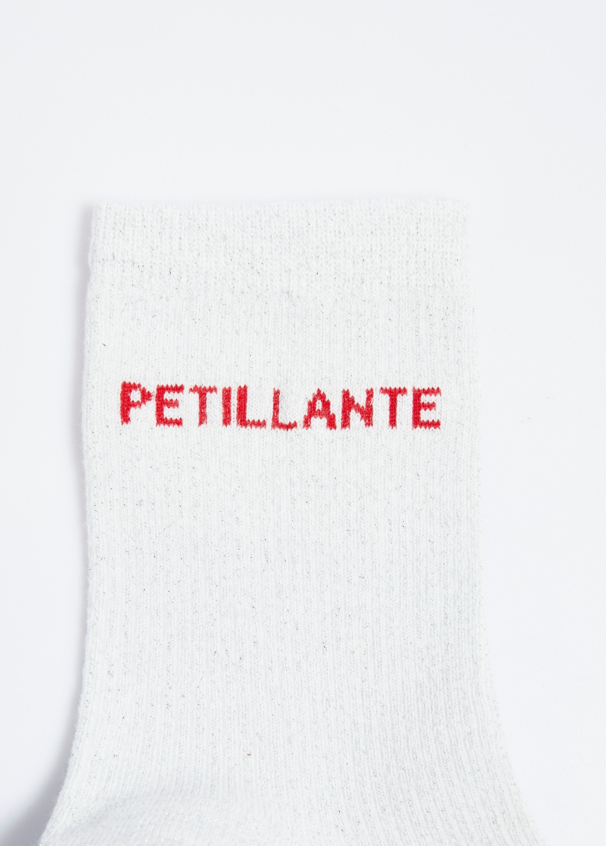 Calzini_con_messaggio_metallico_PÉTILLANTE_Blanc_DE2_slim