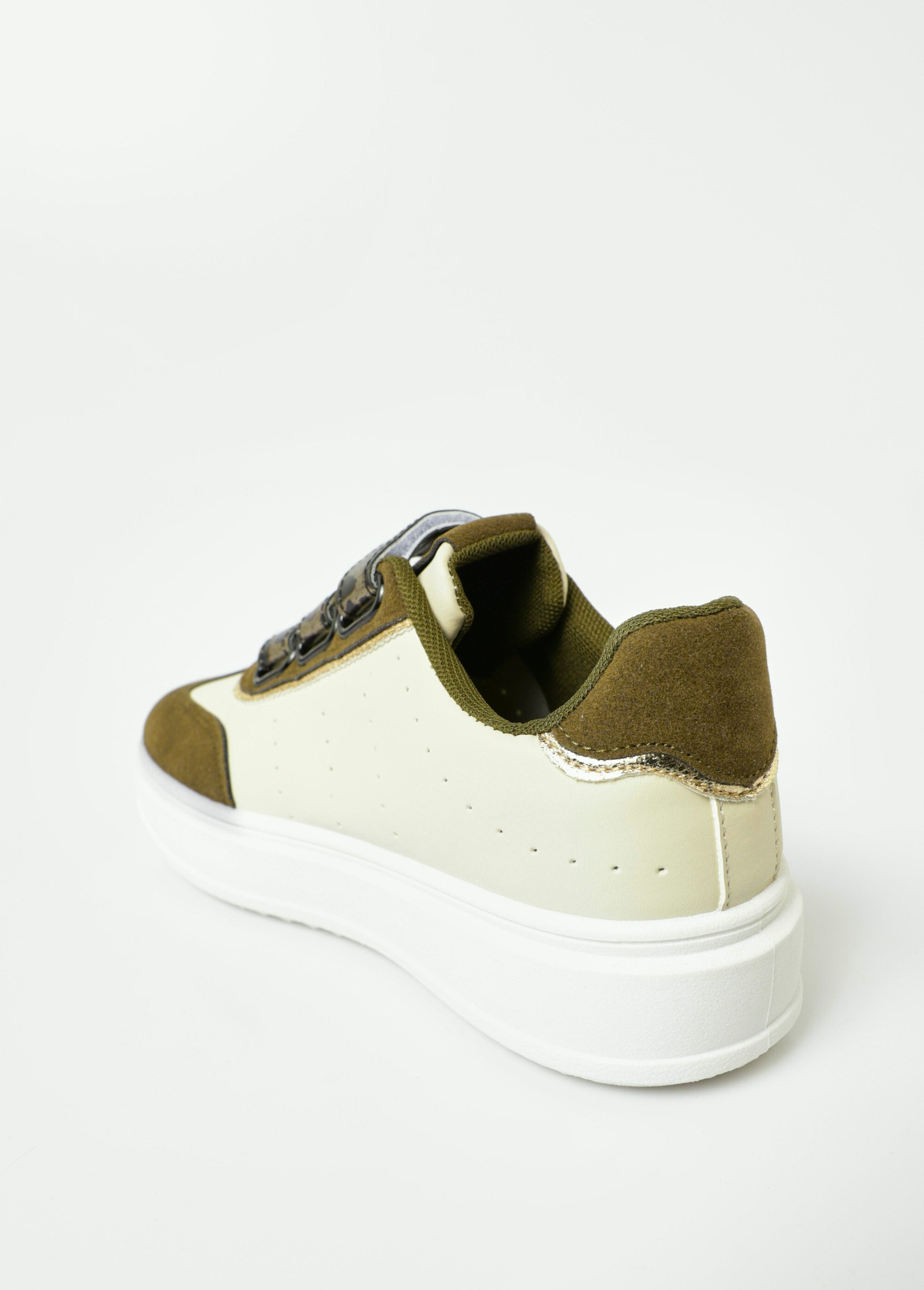Scarpe_da_ginnastica_bicolore_con_cinturini_in_velcro_in_stile_animalier_Kaki_DO1_slim