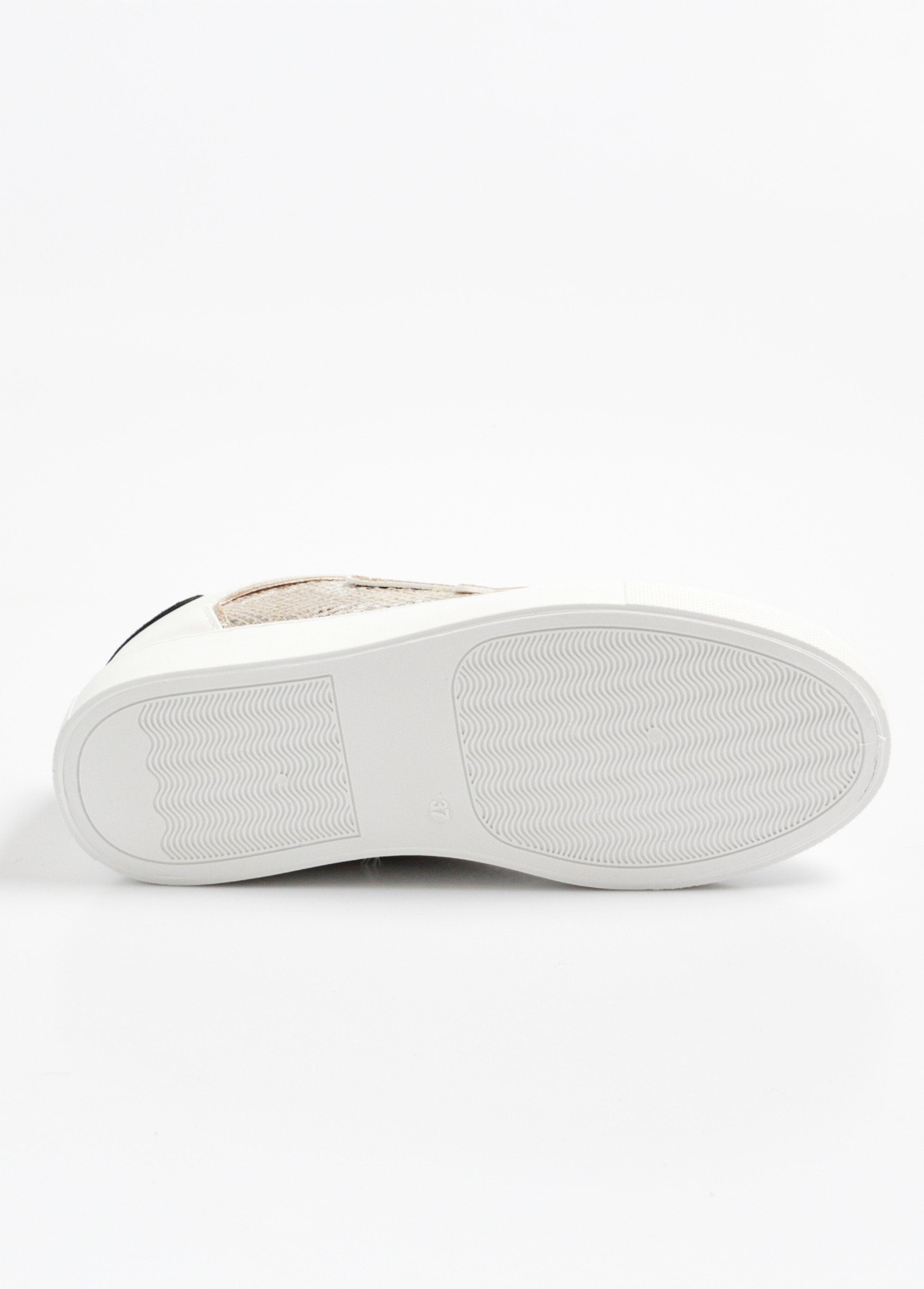 Scarpe_da_ginnastica_stringate_bicolore_in_look_rettile_Blanc_UN1_slim