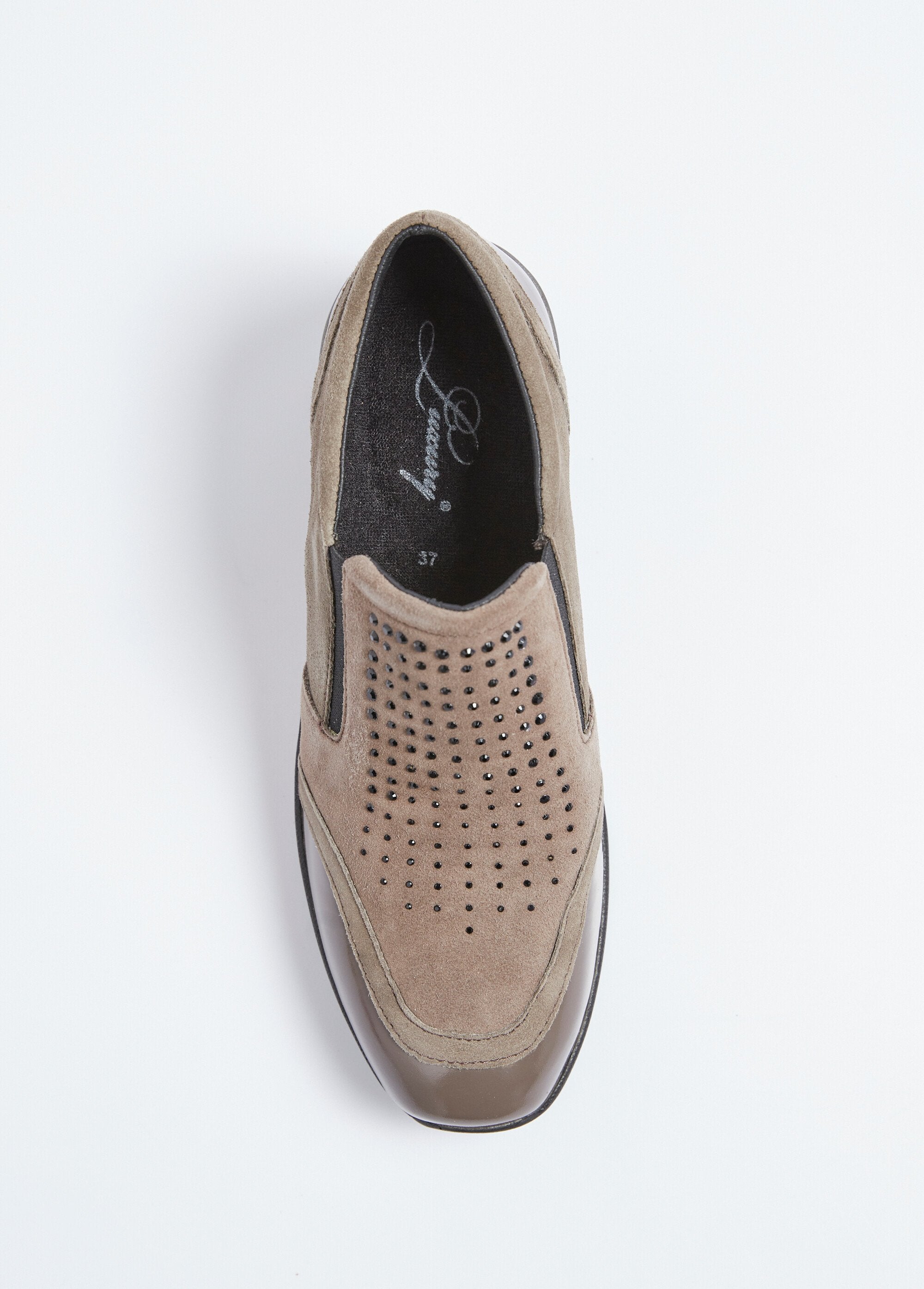 Scarpe_da_ginnastica_con_zeppa,_in_pelle_scamosciata_e_vernice_Taupe_OV1_slim