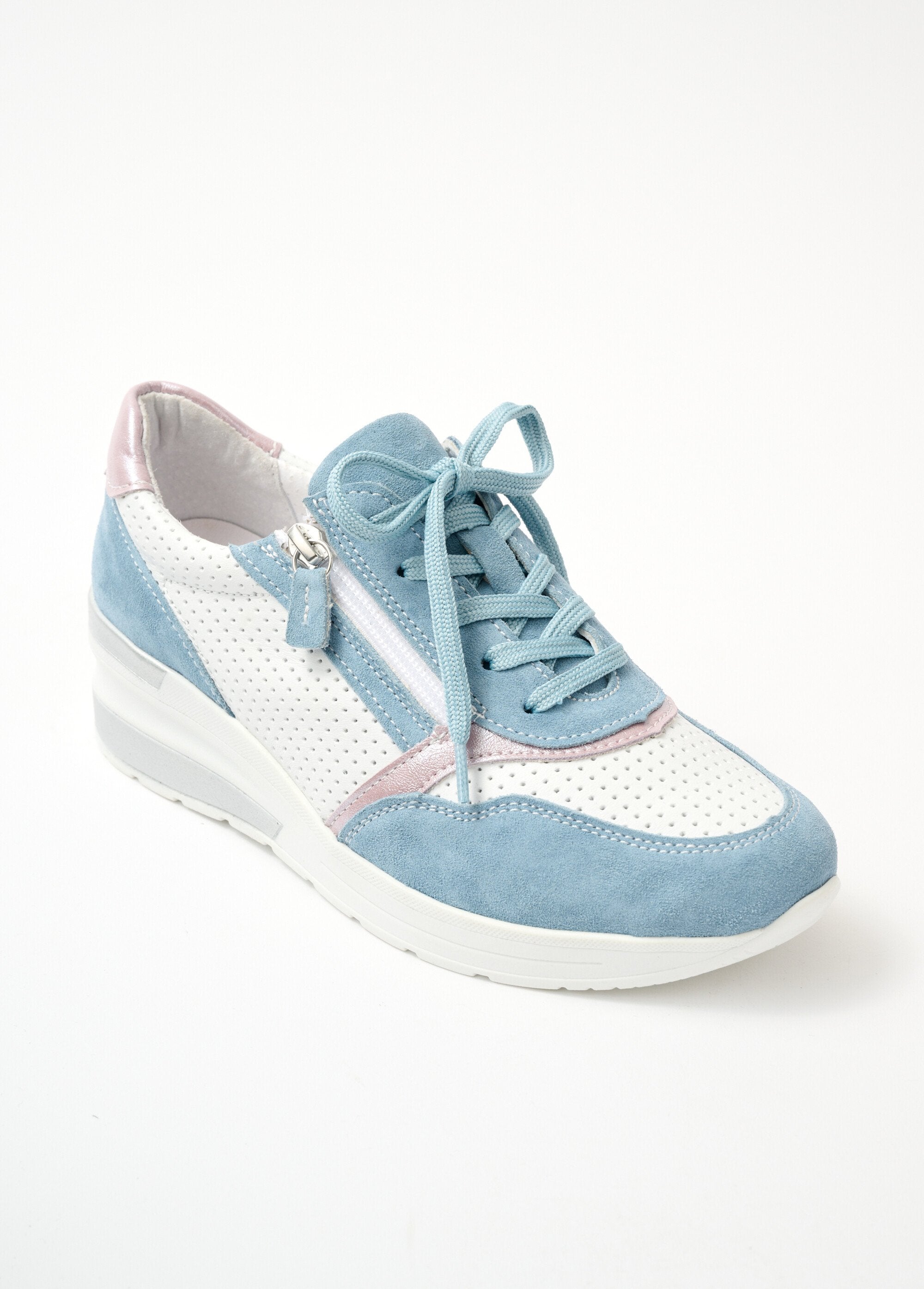 Scarpe_da_ginnastica_con_zeppa_larga_in_pelle_Blu_e_bianco_FA1_slim