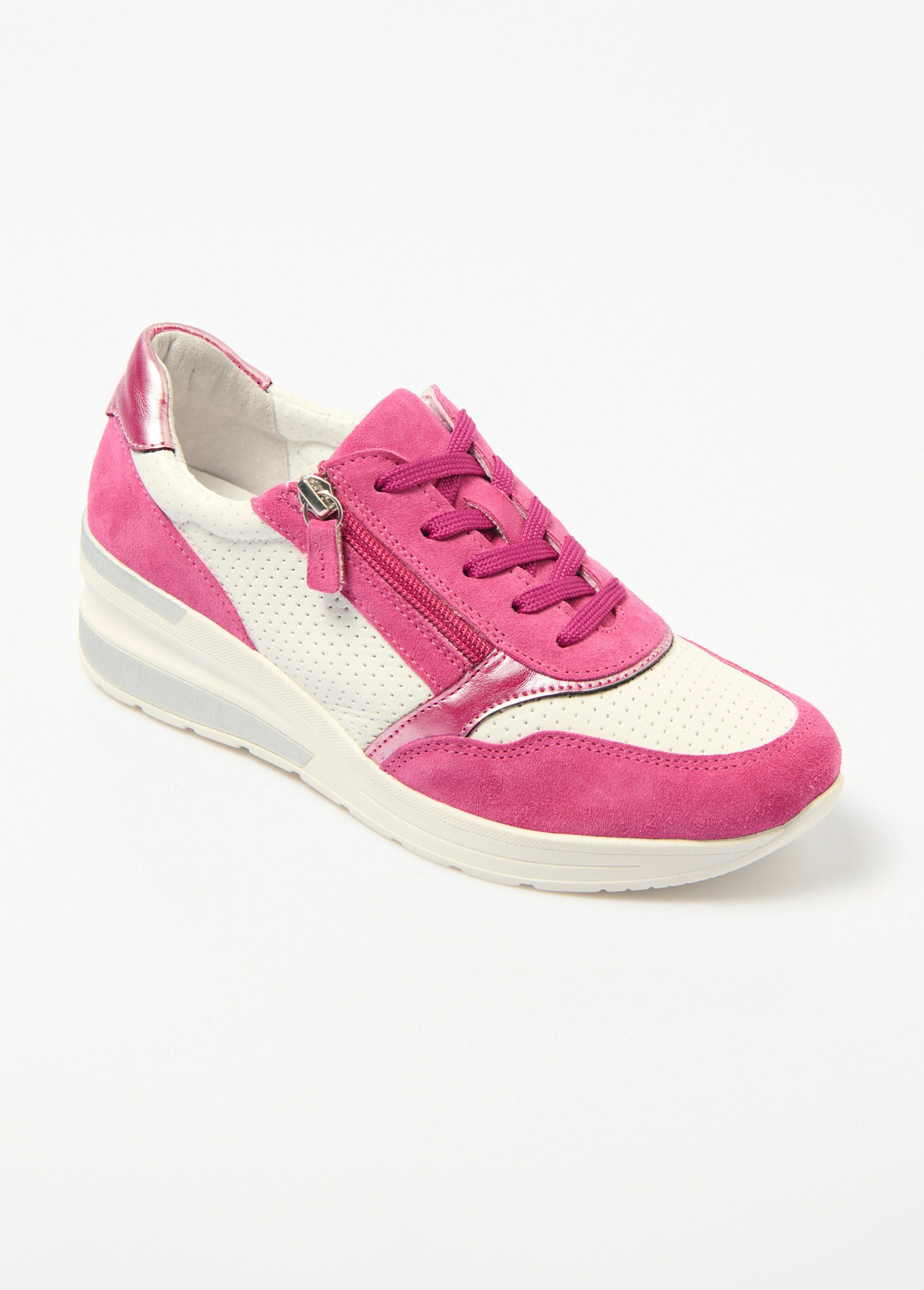 Scarpe_da_ginnastica_con_zeppa_in_pelle_a_larghezza_maggiorata_Fuchsia_et_blanc_FA1_slim