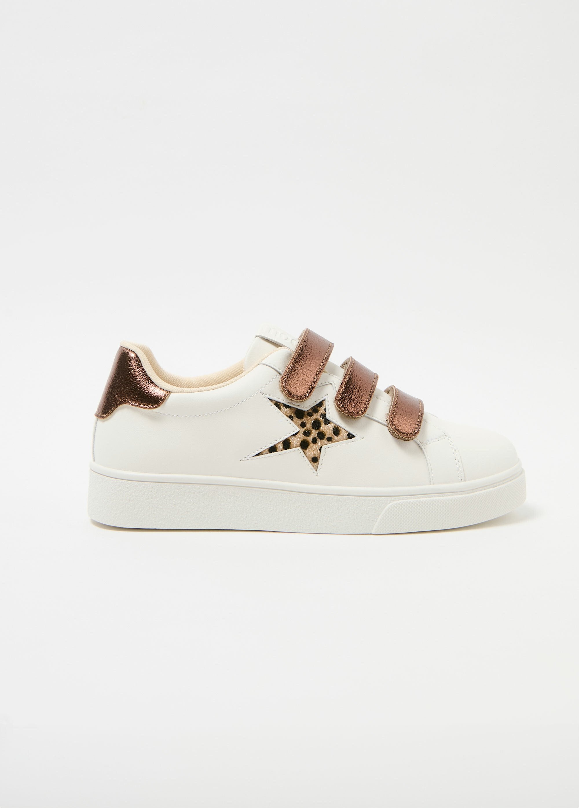 Scarpe_da_ginnastica_con_tallone_e_chiusura_in_velcro_a_contrasto_Blanc_et_bronze_DR1_slim