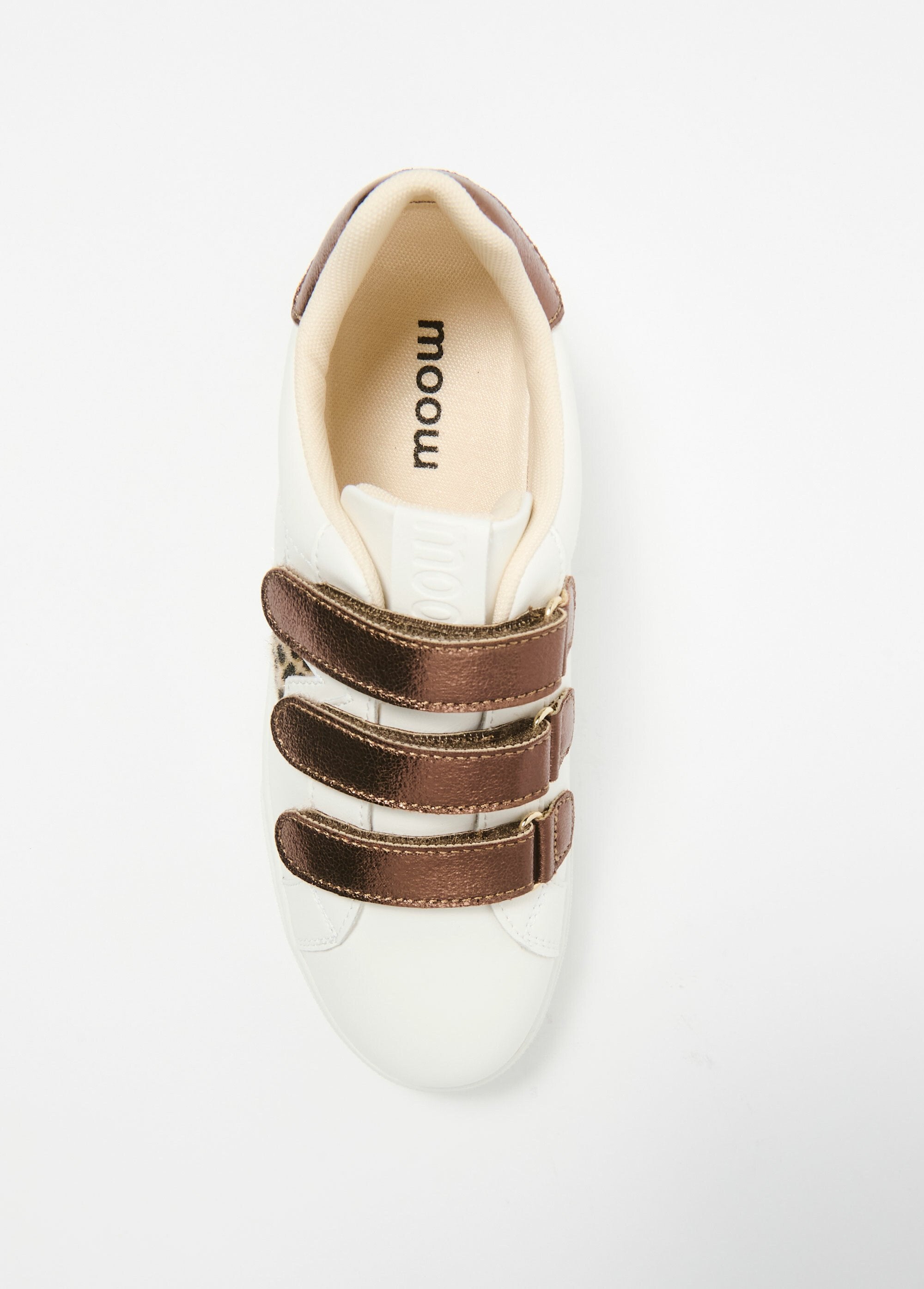 Scarpe_da_ginnastica_con_tallone_e_chiusura_in_velcro_a_contrasto_Blanc_et_bronze_OV1_slim
