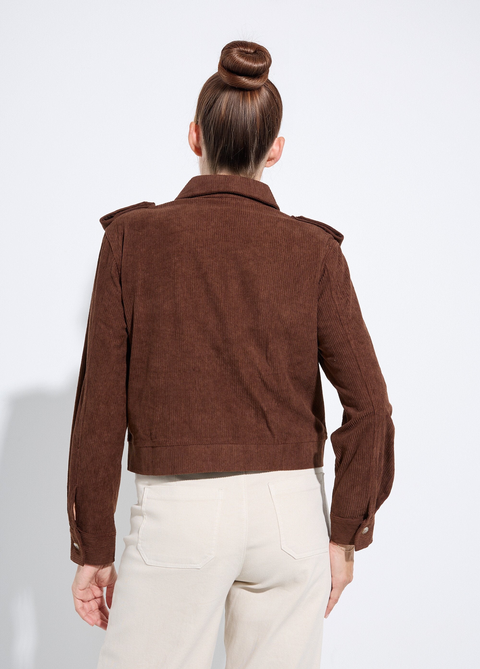 Blouson_zippé_court_velours_grosses_cotes_Marron_DO1_slim