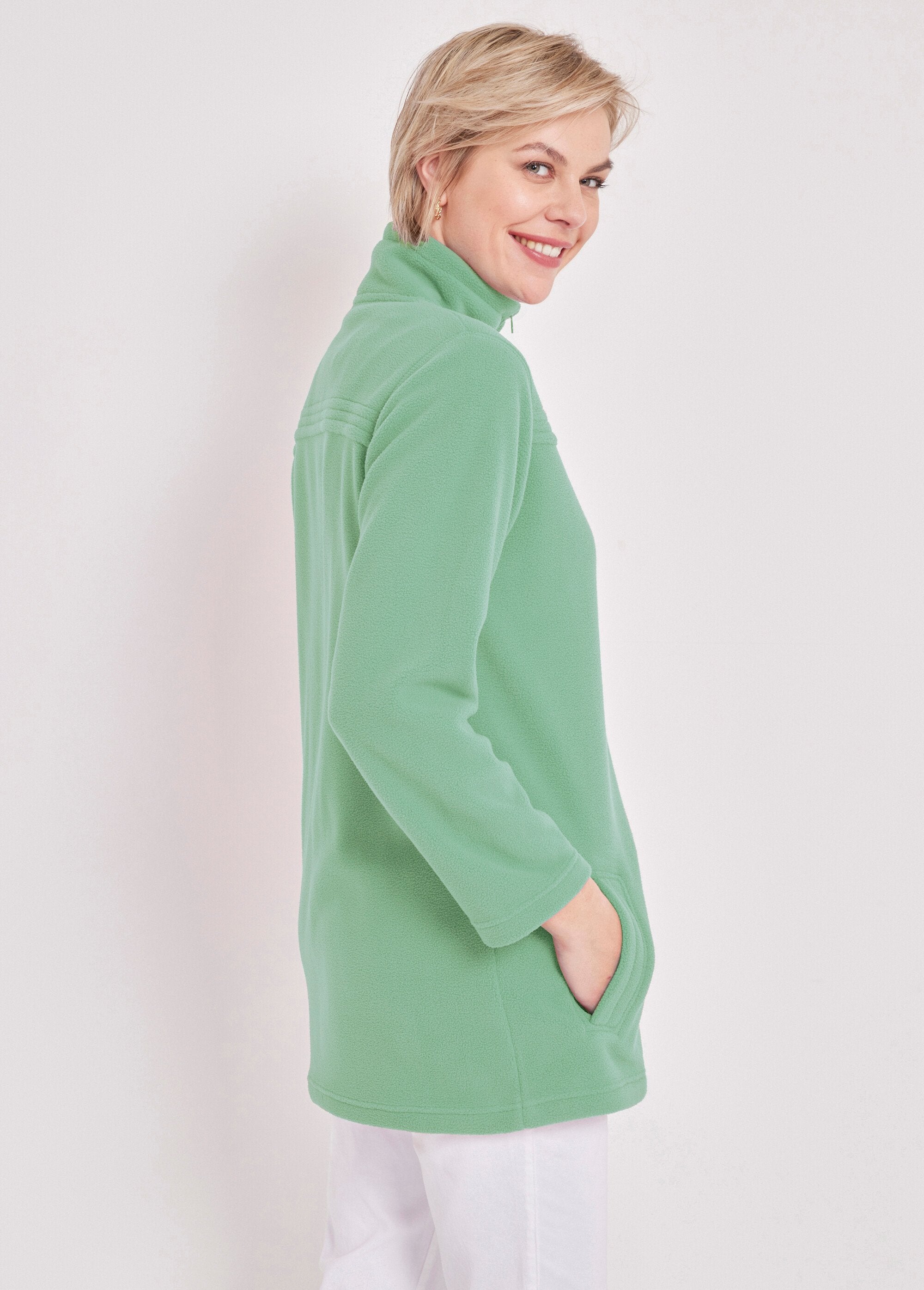 Giacca_in_pile_a_maniche_lunghe_con_zip_Verde_mandorla_DR1_slim