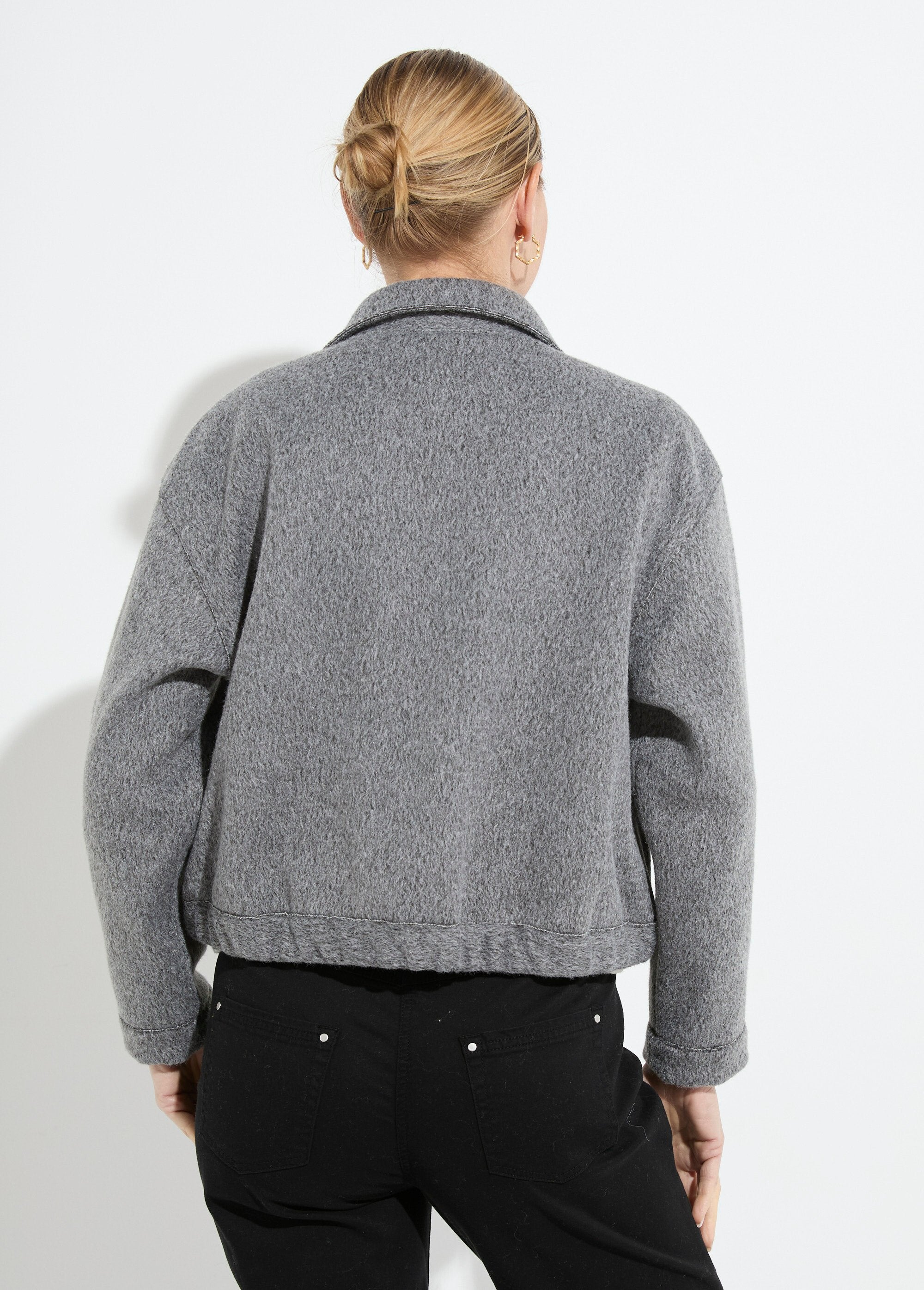 Giacca_con_zip_in_tessuto_bouclette_tinta_unita_Gris_DO1_slim