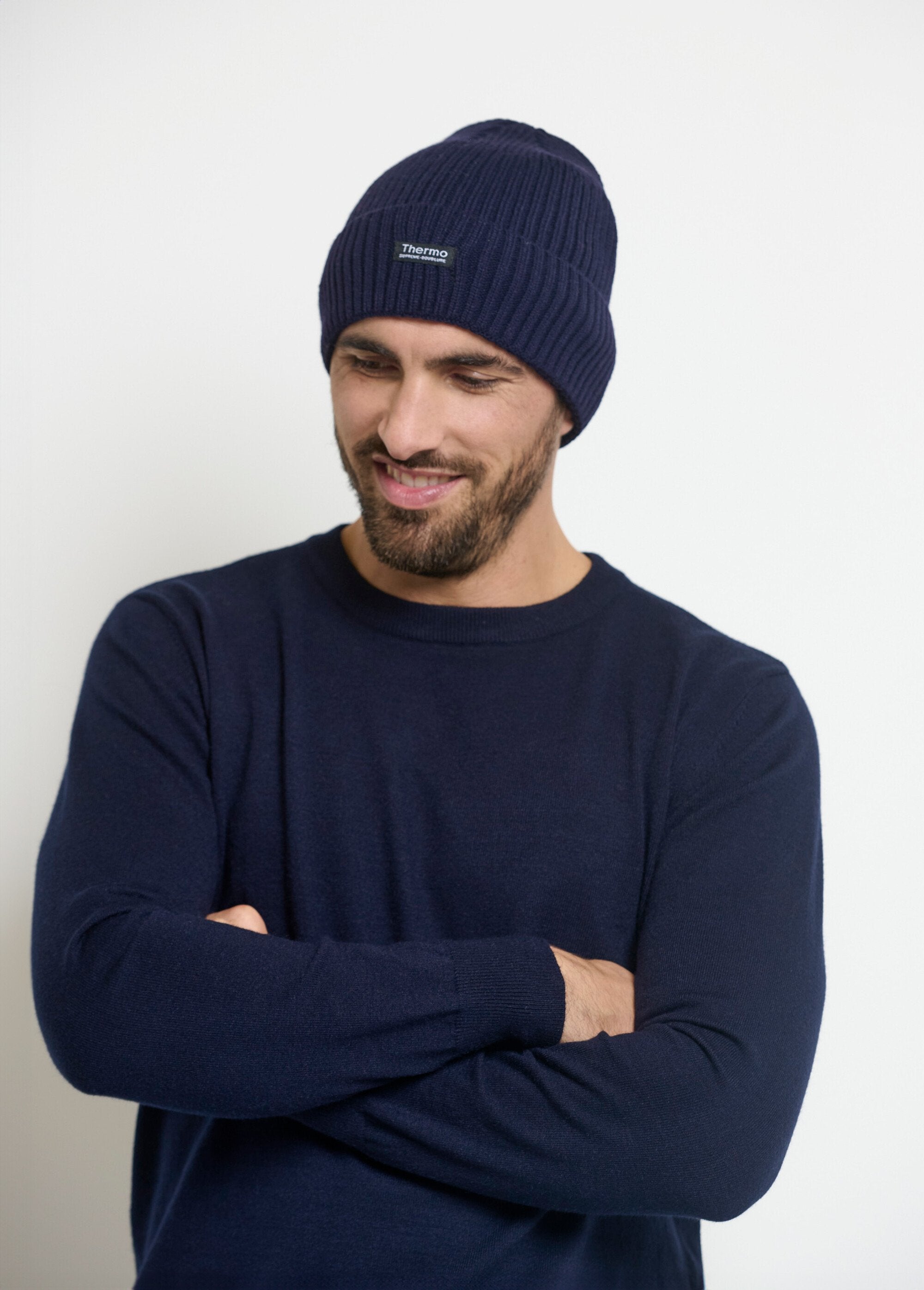 Cappello_in_maglia_foderato_in_pile_con_risvolto_Marine_FA1_slim