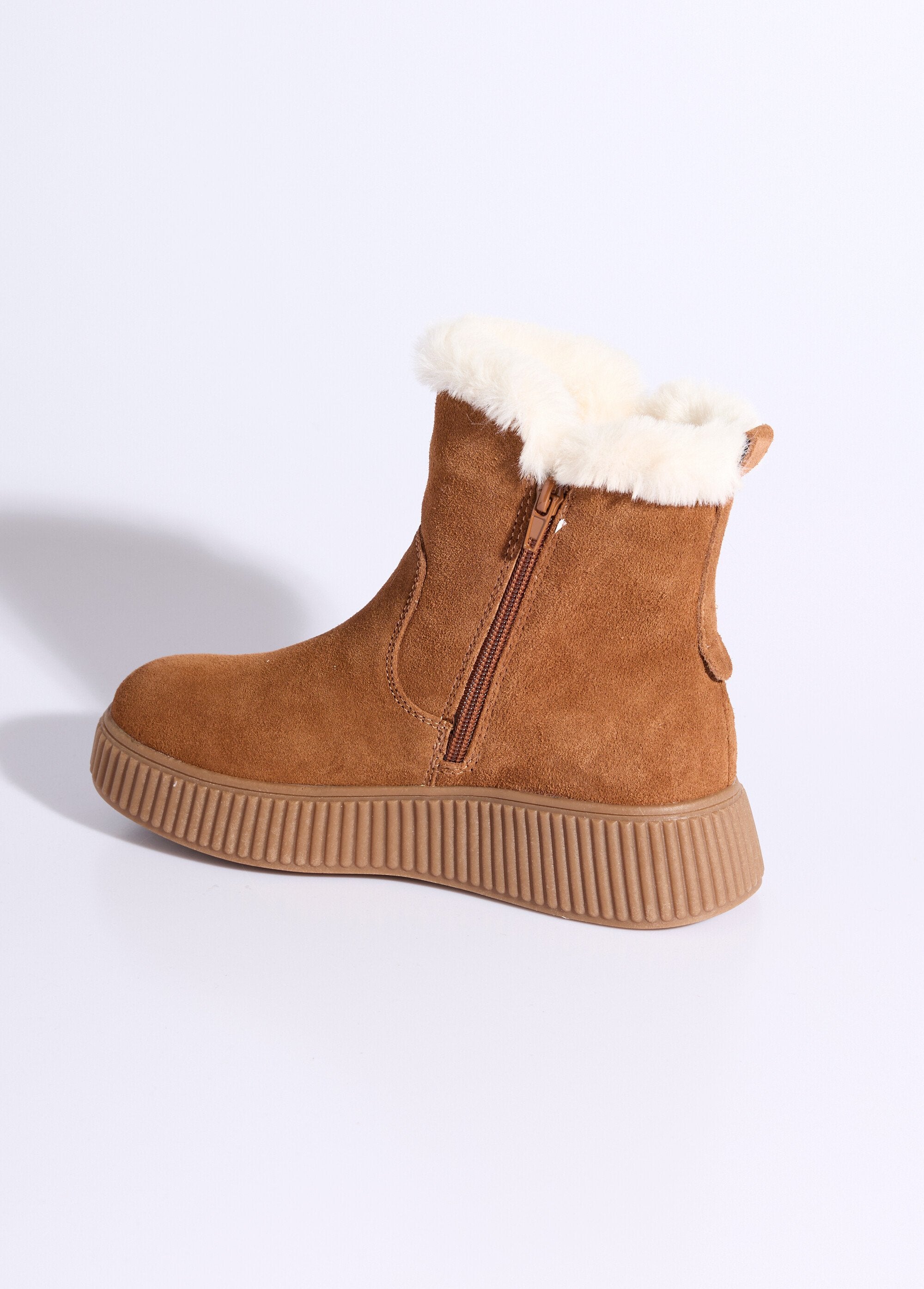 Stivali_in_pelle_foderati,_suola_spessa_Camel_DO1_slim