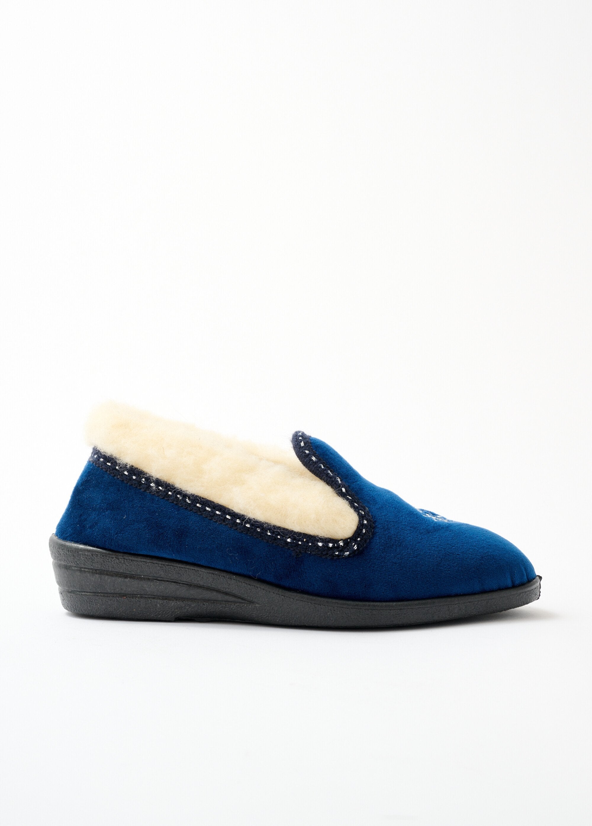 Pantofole_di_larghezza_confortevole_con_fodera_in_lana_ricamata_BLU_DR1_slim