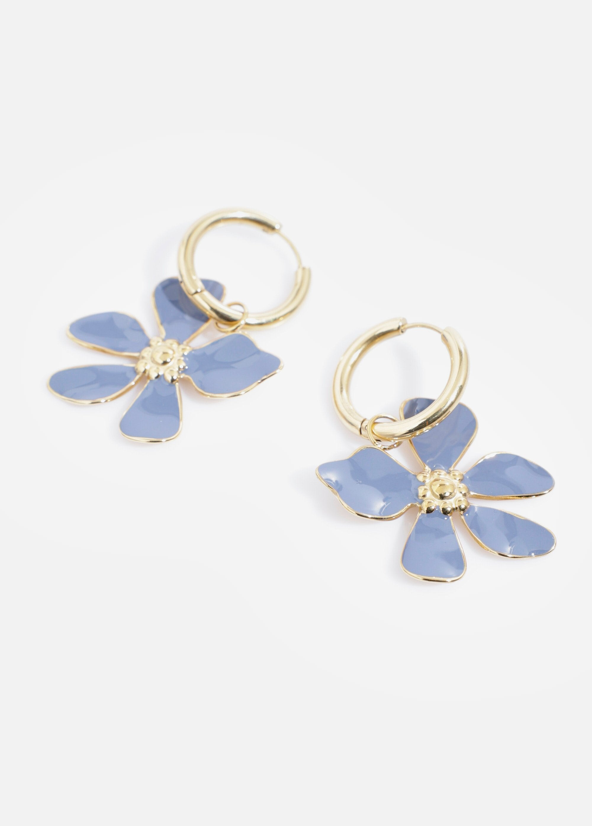 Orecchini_a_fiore_azzurro_in_acciaio_inossidabile_Dore_et_bleu_FA1_slim
