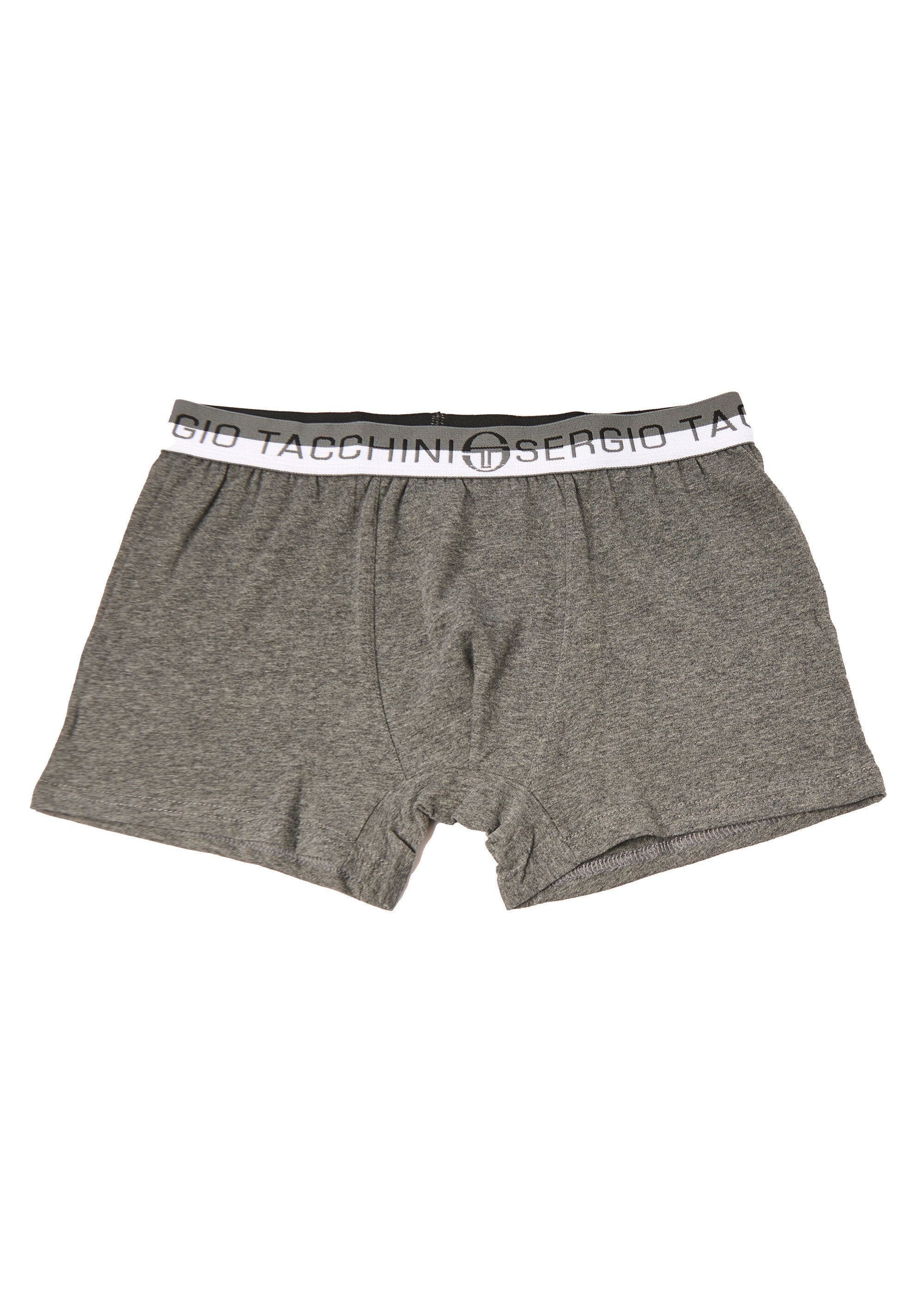 Boxer_tinta_unita_con_cintura_e_logo_Gris_FA1_slim