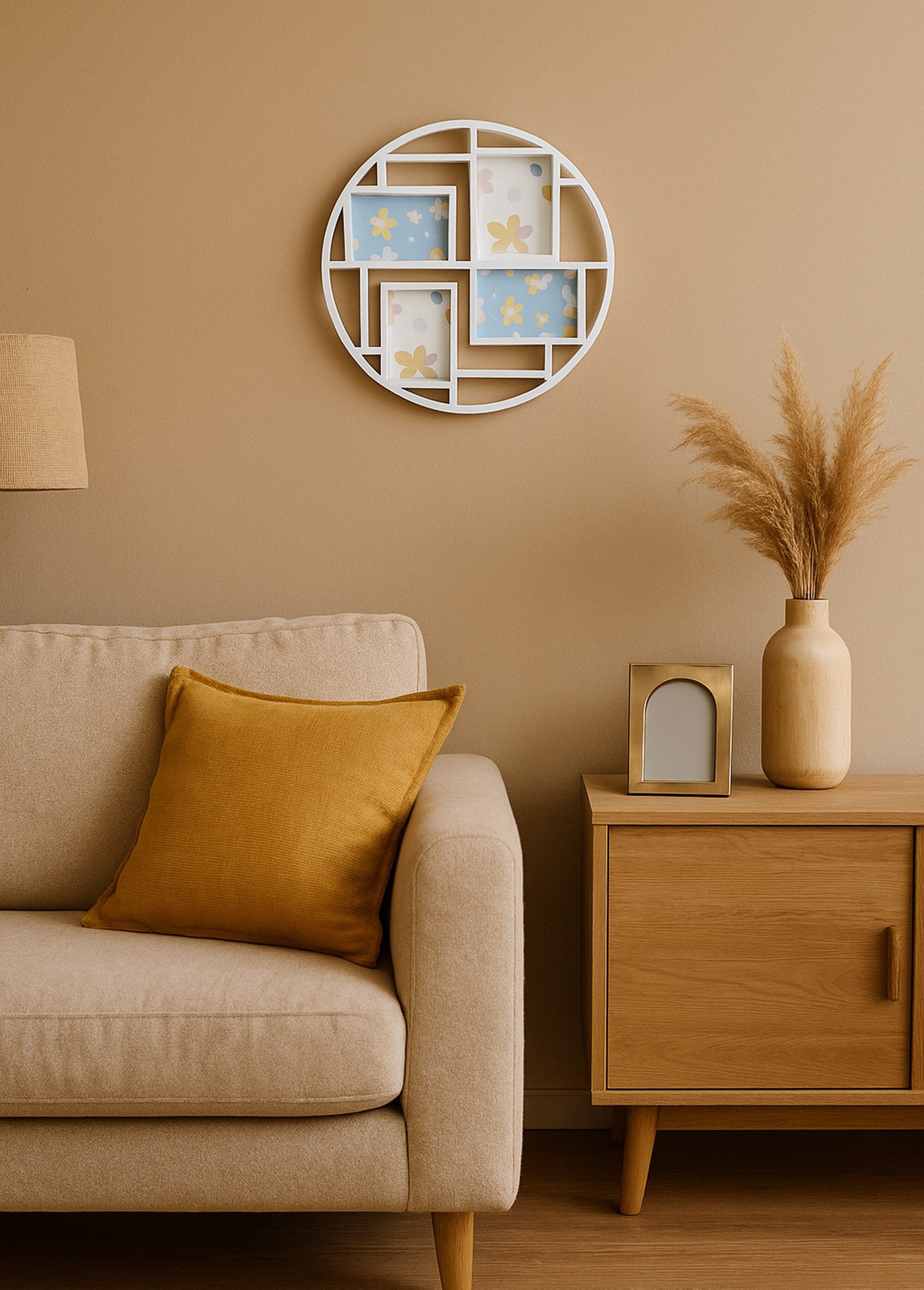 Cornice_per_foto_a_4_viste_modello_rotondo_Blanc_SF1_slim