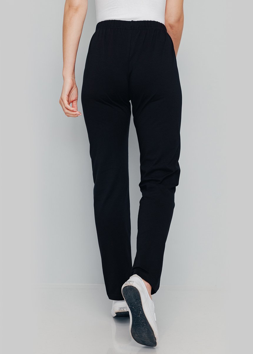 Leggings_in_jersey_di_cotone_con_elastico_in_vita_NERO_DO1_slim