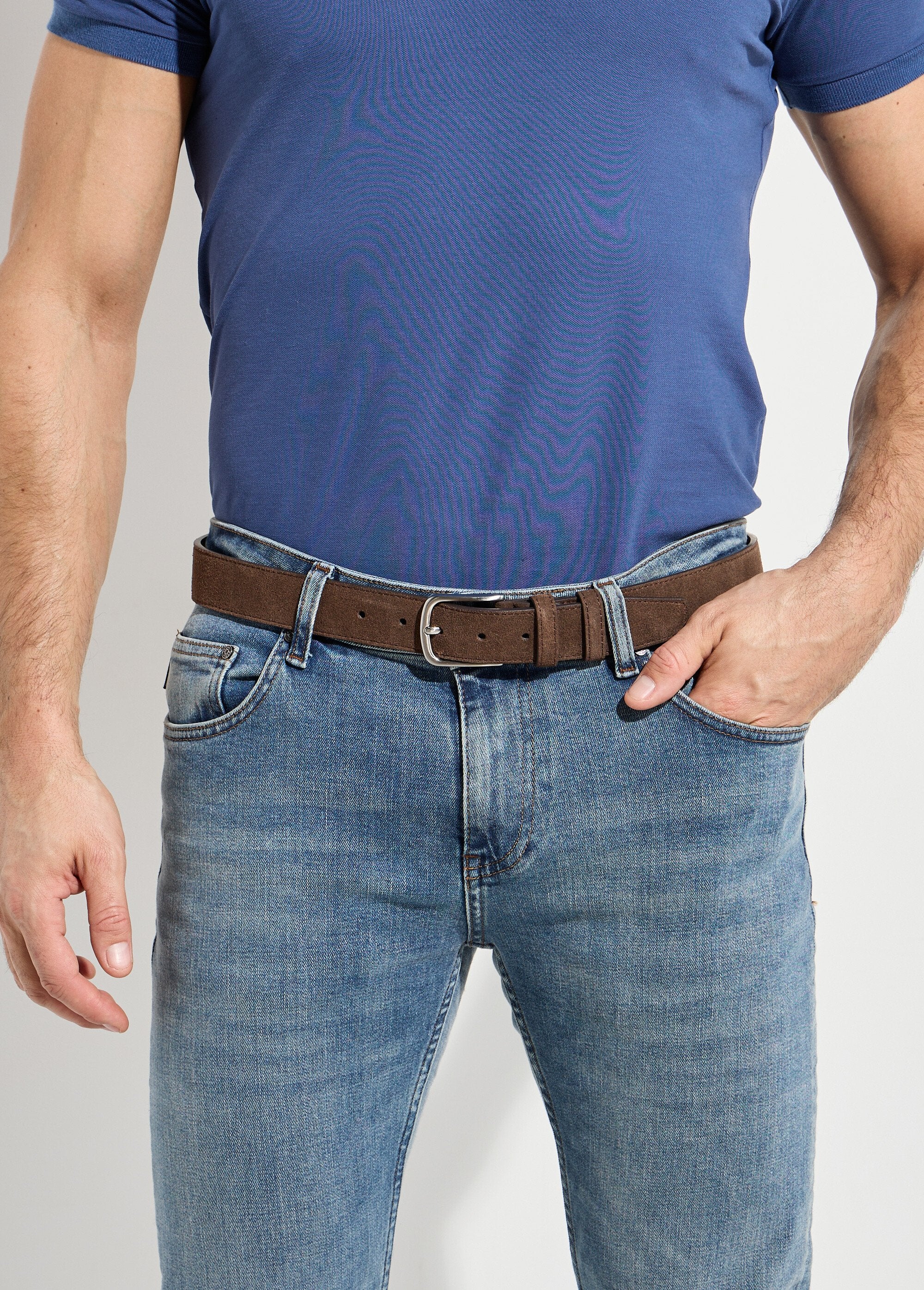 Ceinture_cuir_suédé_et_boucle_métallisée_Marron_FA1_slim