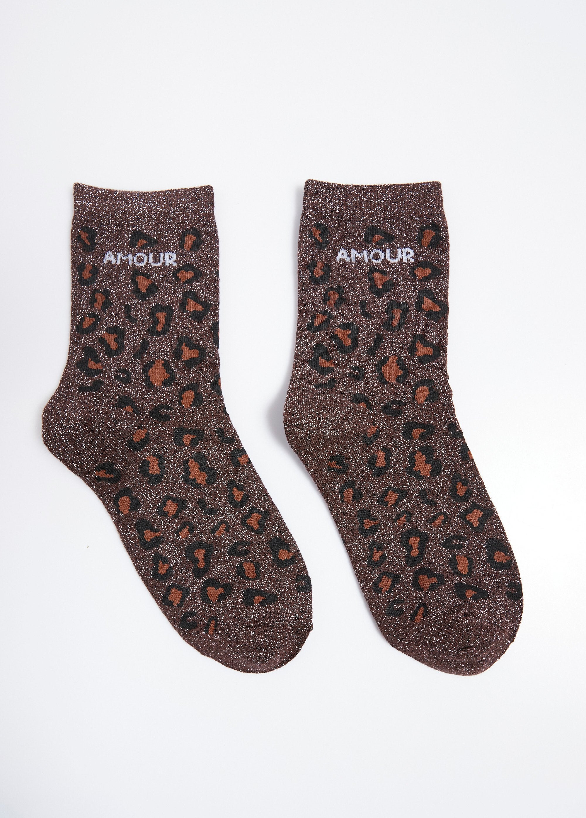 Calzini_AMOUR,_stampa_leopardo_metallizzata_Marron_FA1_slim