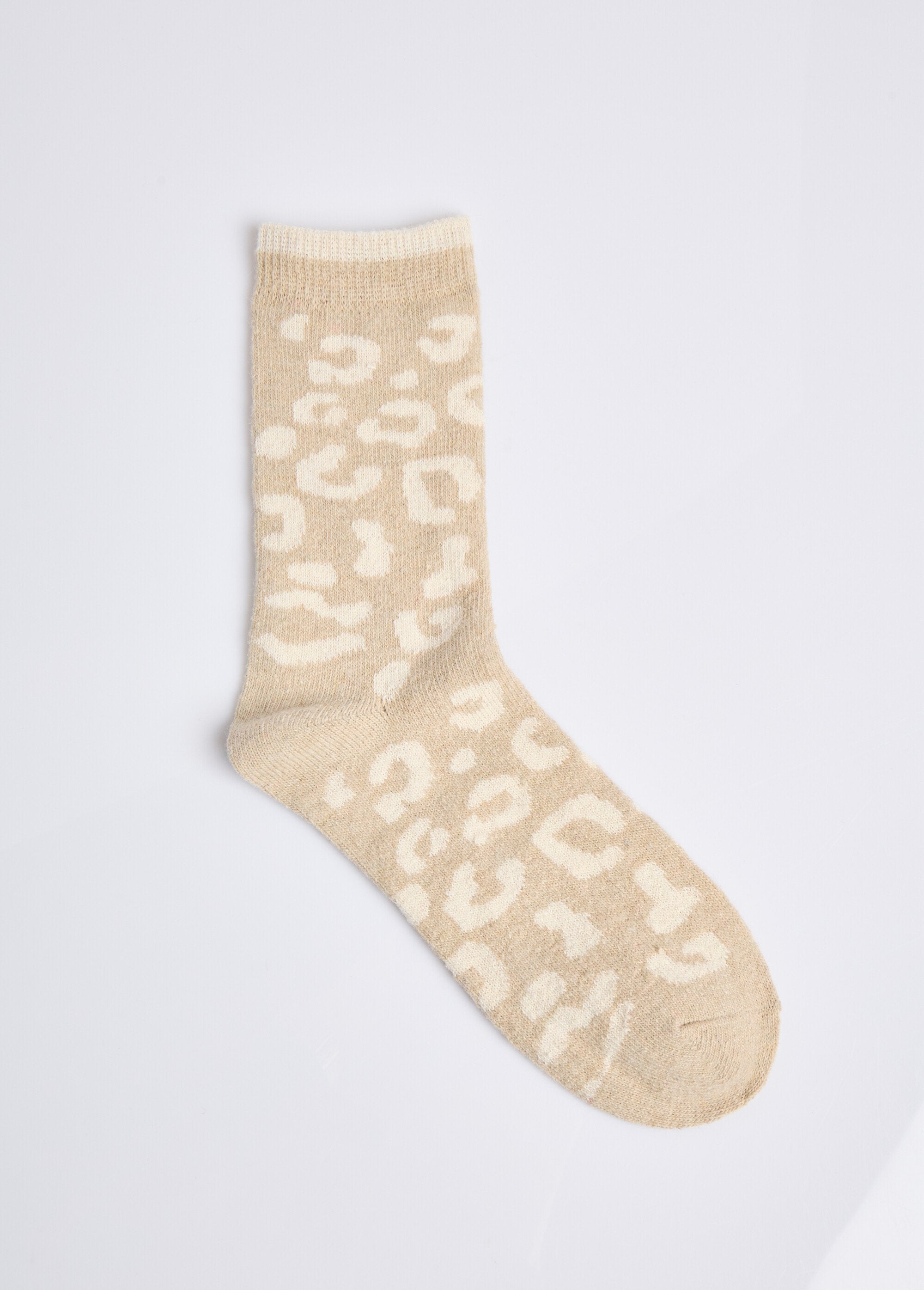 Chaussettes_avec_laine_imprimé_léopard_Leopard_et_beige_DE1_slim
