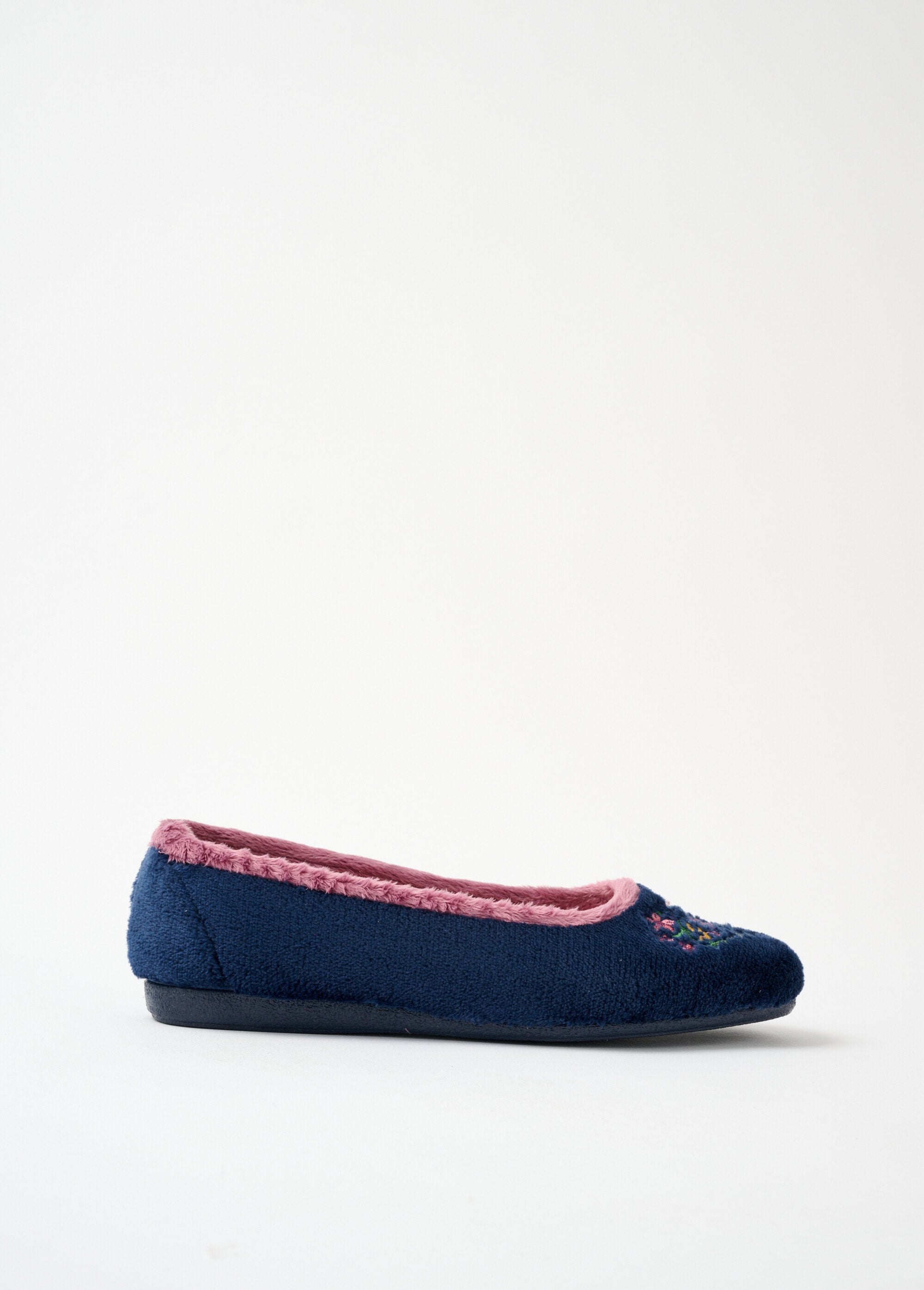 Chaussons_ballerine_peluche_largeur_confort_Marine_DR1_slim