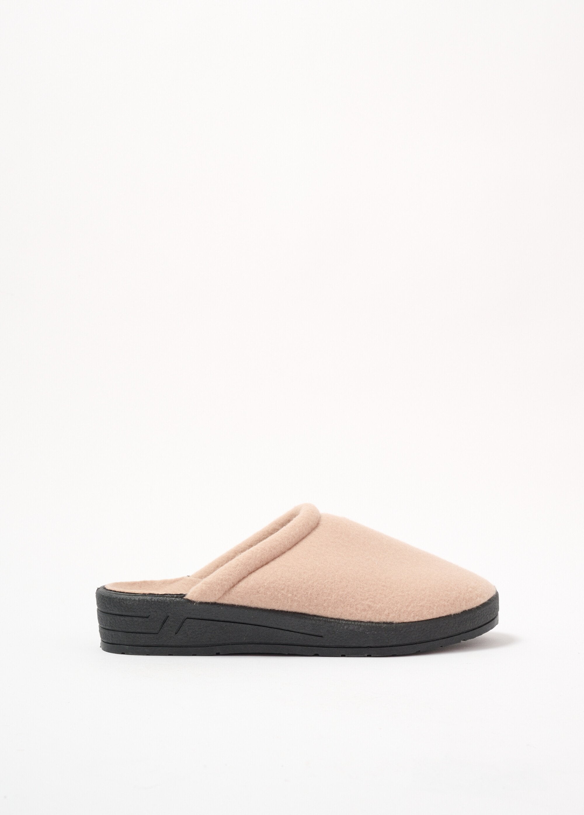 Pantofole_miste_in_pile_con_larghezza_comfort_Camel_DR1_slim