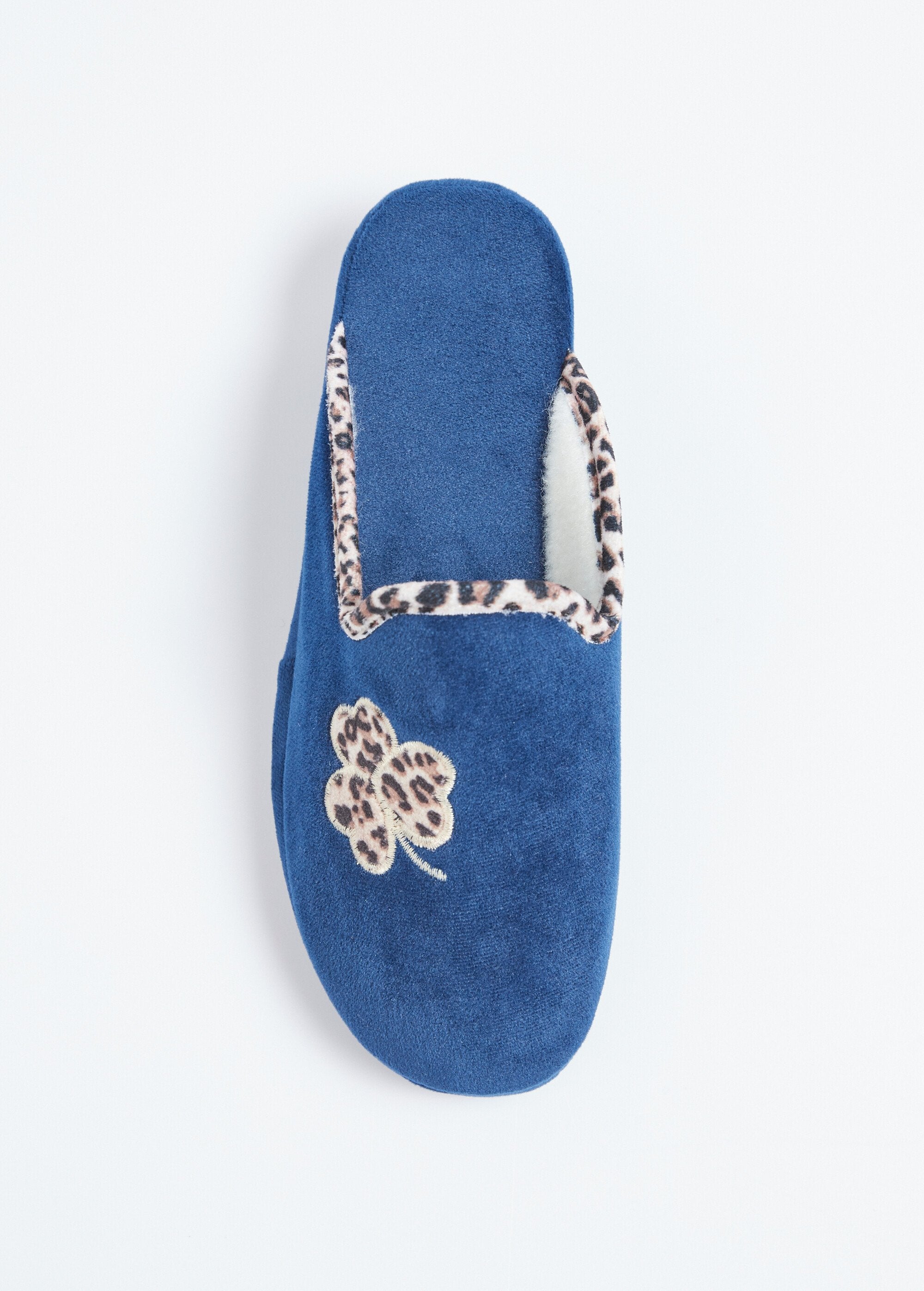 Mules_pantofole_comfort_larghezza_tessile_vellutato_Marine_OV1_slim
