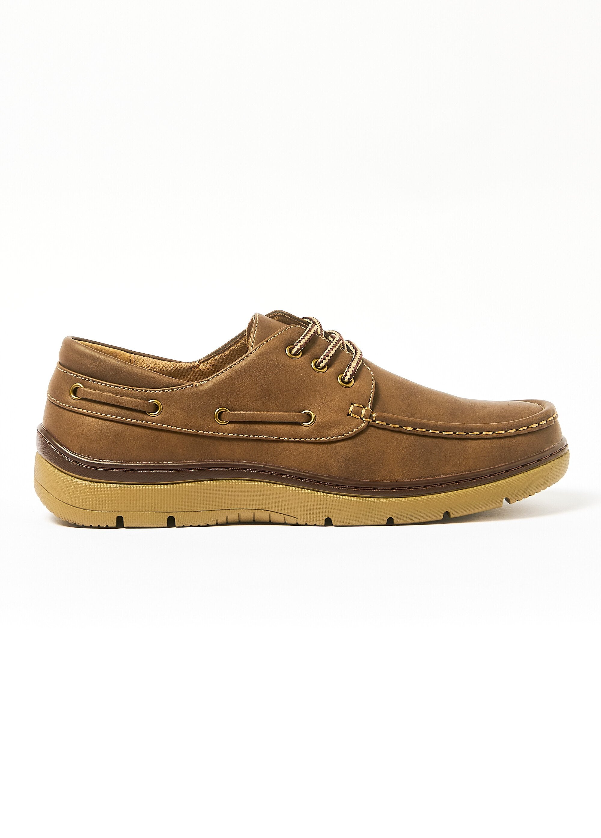 Chaussures_bateau_cuir_à_lacets_Camel_DR1_slim