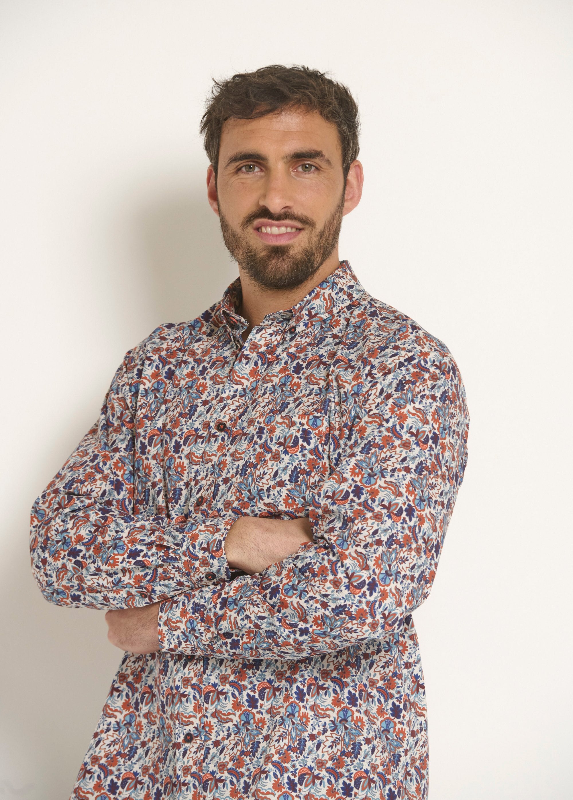 Camicia_fantasia_paisley_Orange_et_bleu_DE1_slim