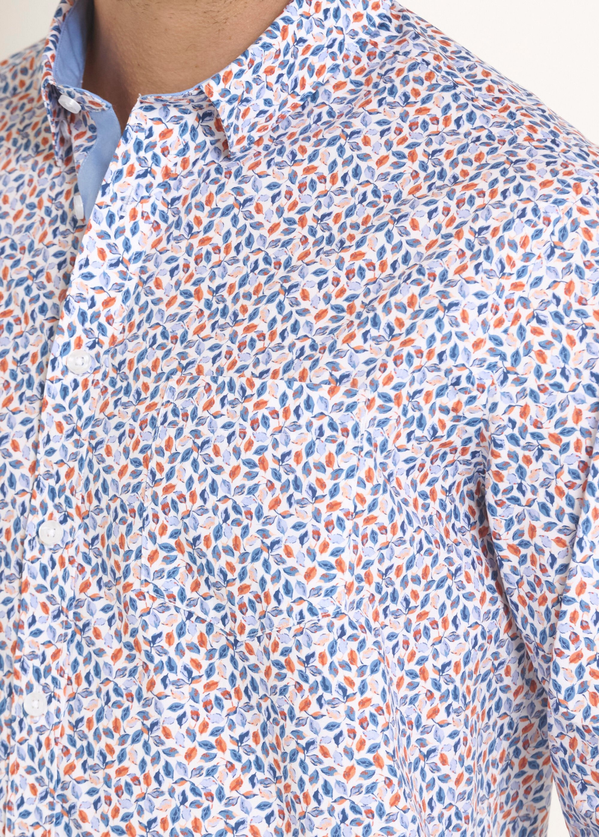 Camicia_in_popeline_stampata_a_fantasia_Orange_et_bleu_DE2_slim