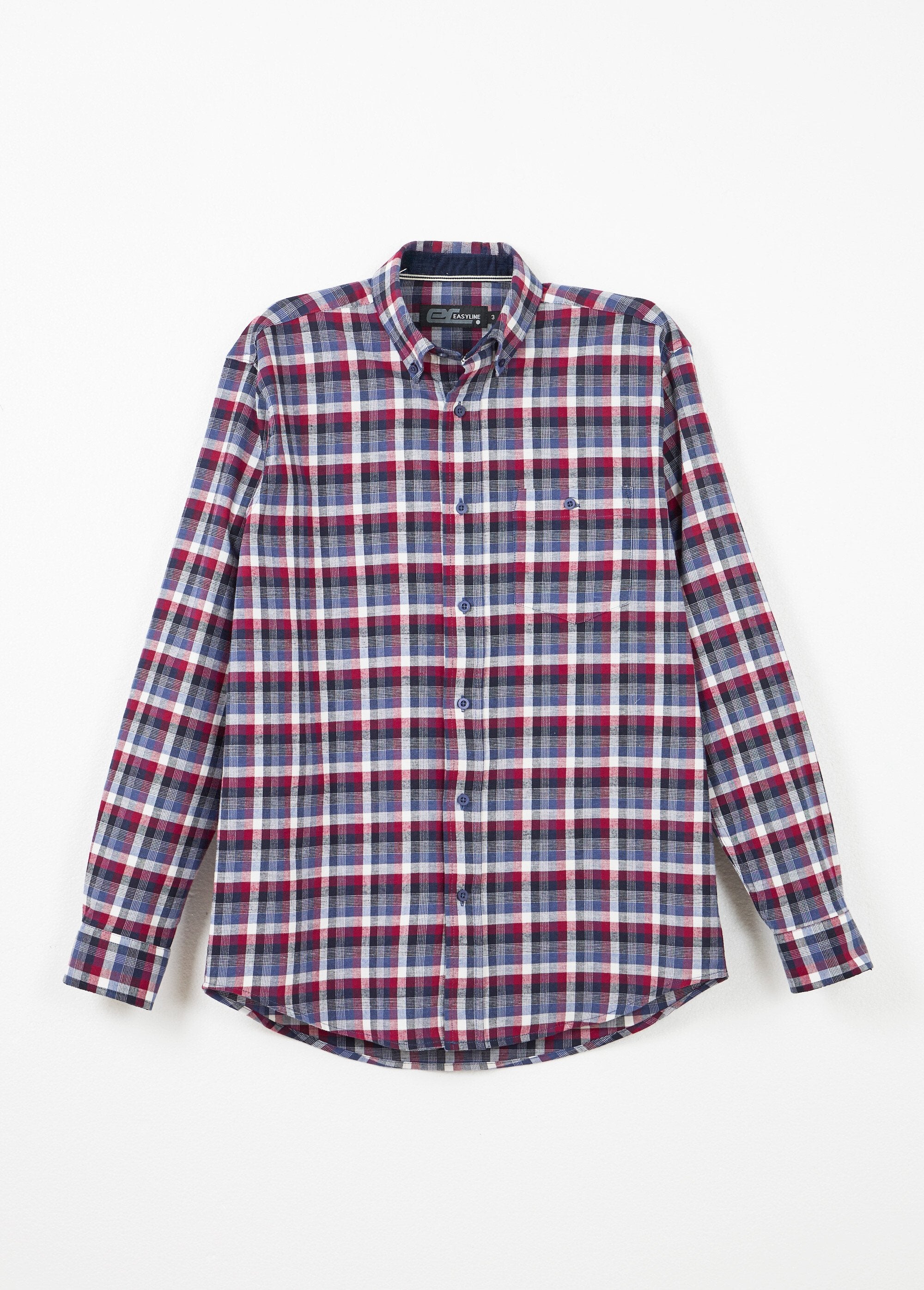 Camicia_di_flanella_stretch_a_maniche_lunghe_a_quadri_Bordeaux_AP1_slim