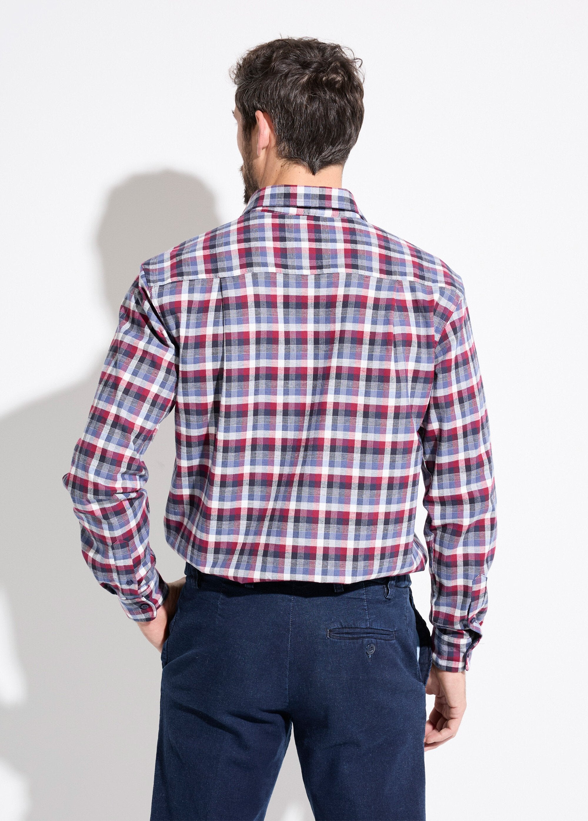 Camicia_di_flanella_stretch_a_maniche_lunghe_a_quadri_Bordeaux_DO1_slim
