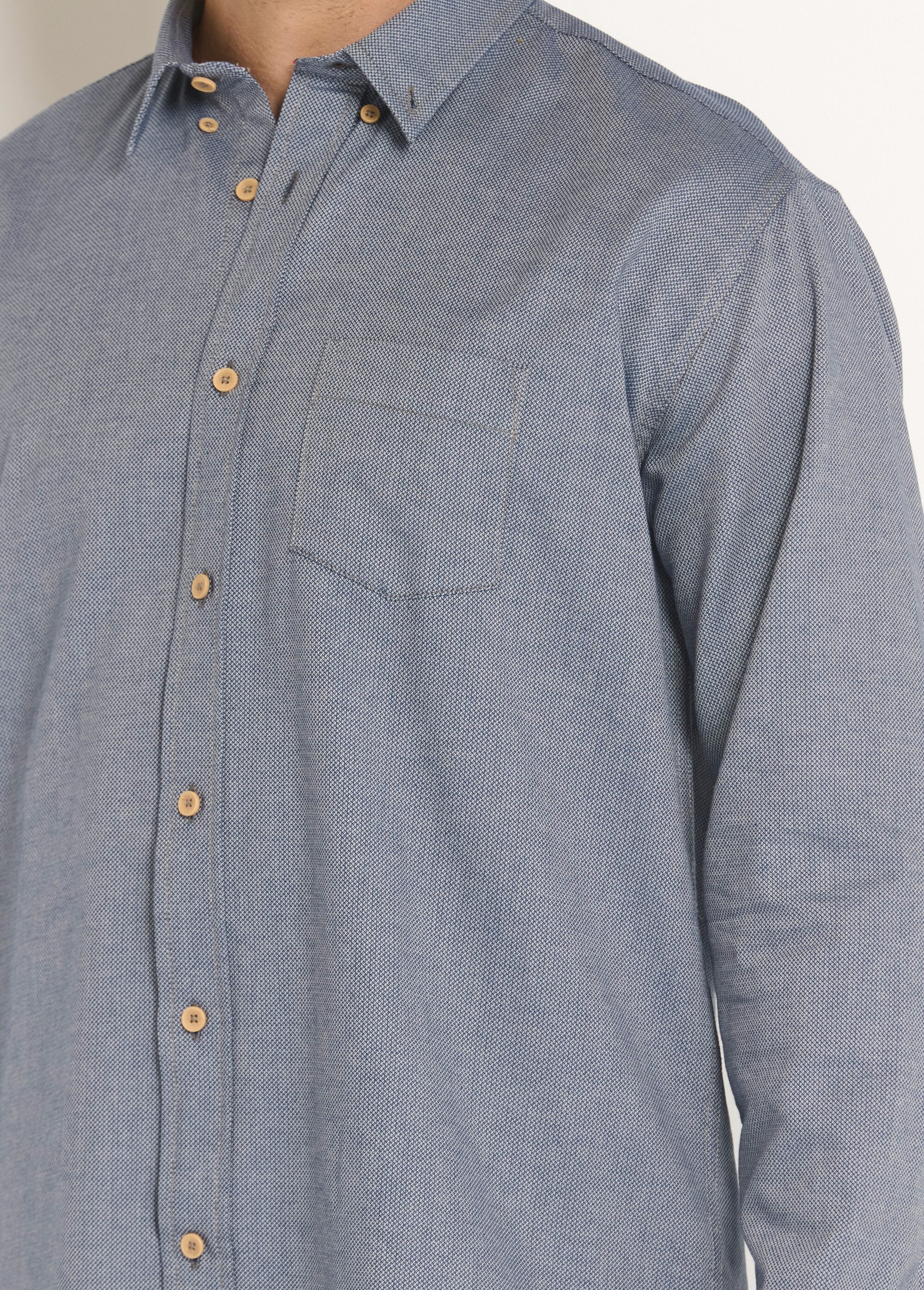 Camicia_a_maniche_lunghe_in_cotone_ricamato_Bleu_DE2_slim