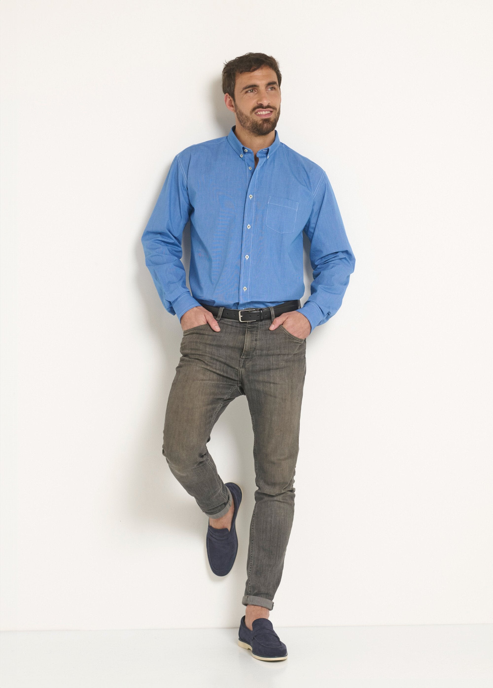 Camicia_chambray_a_maniche_lunghe_Bleu_ciel_SF1_slim