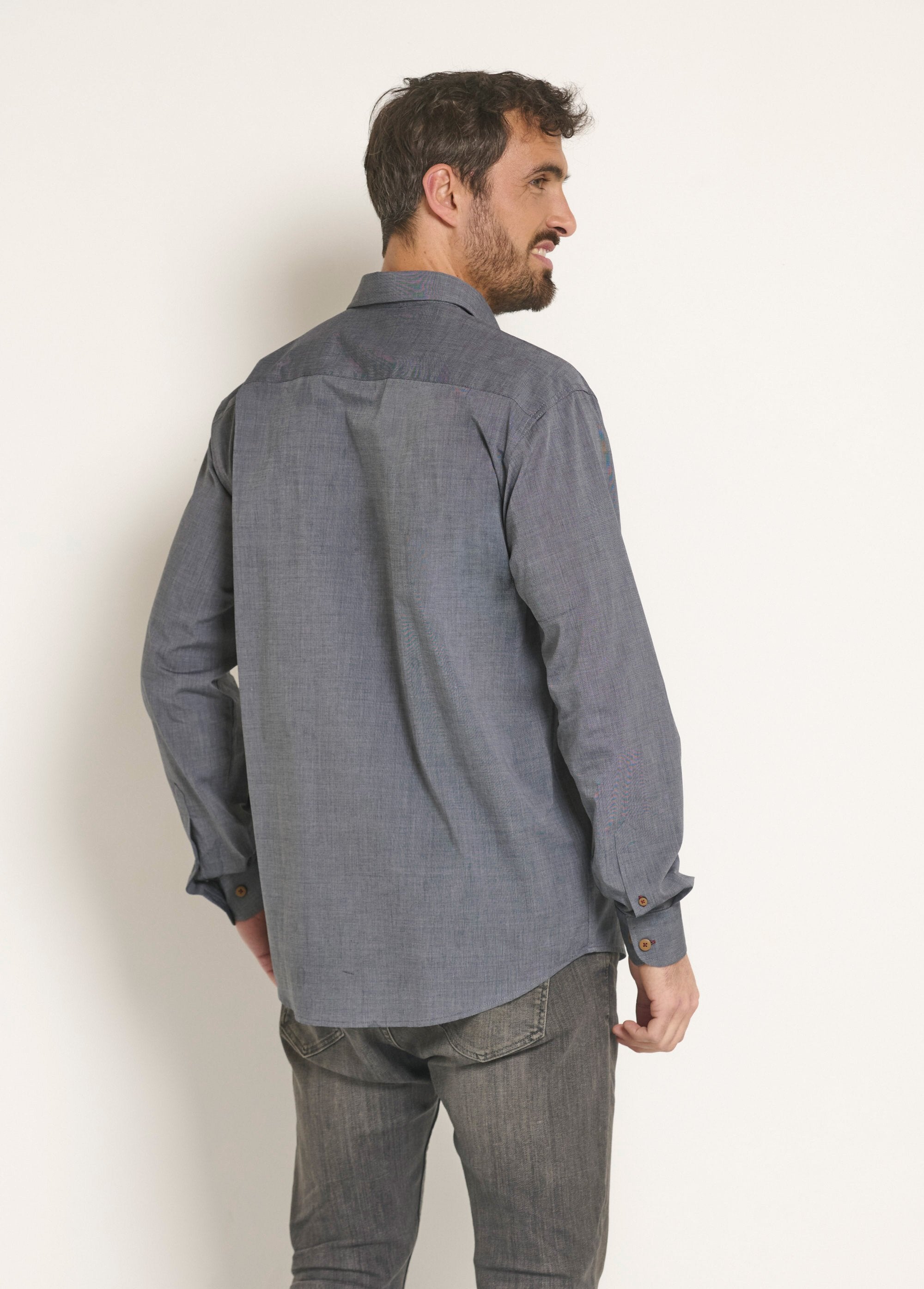 Camicia_di_cotone_a_maniche_lunghe_Gris_DO1_slim