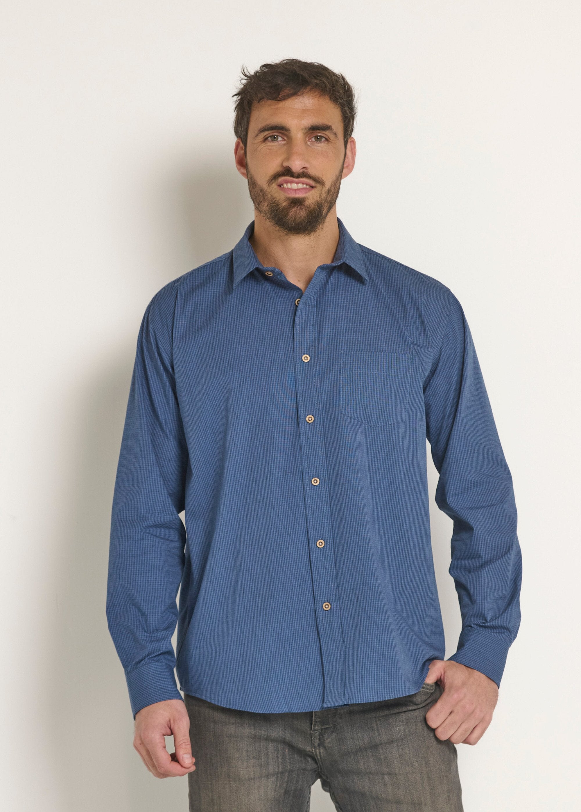 Camicia_a_maniche_lunghe_di_facile_manutenzione_Bleu_FA1_slim