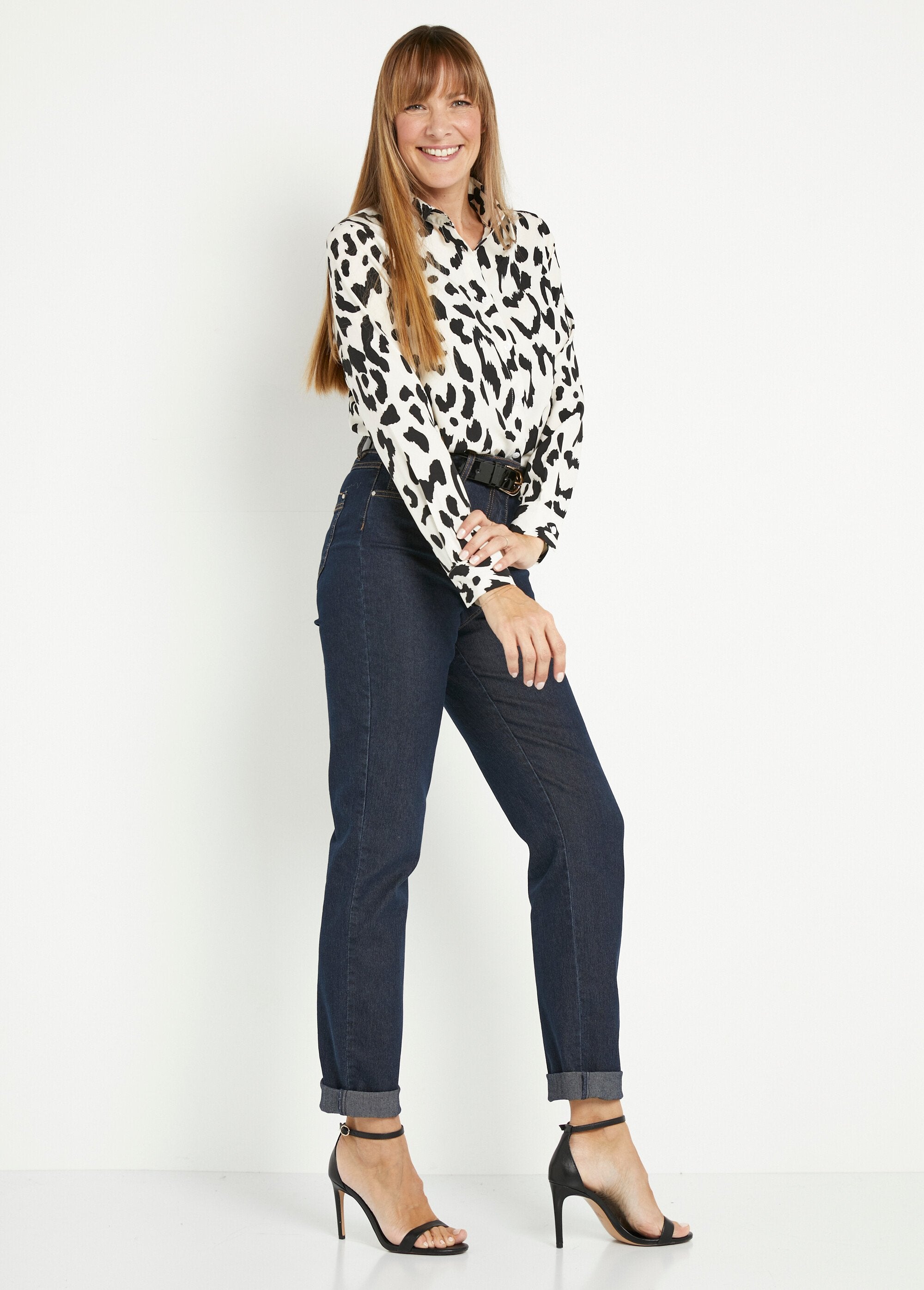 Chemisier_boutonné_léopard_manches_longues_Leopard_SF1_slim