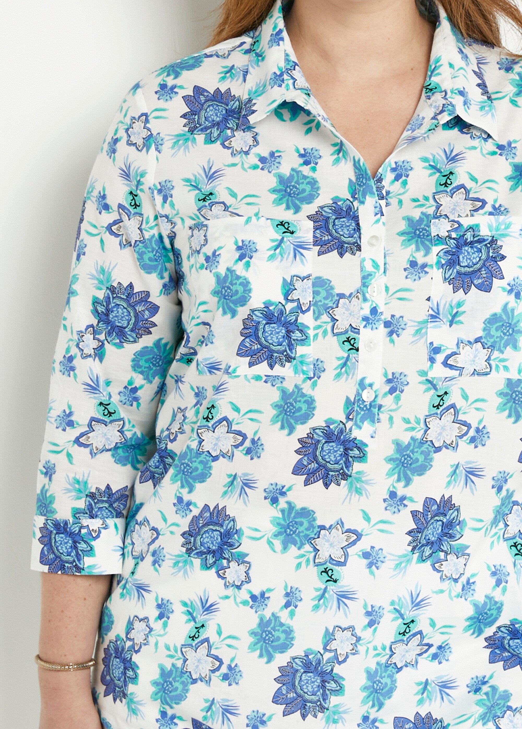 Camicetta_lunga_in_cotone_con_stampa_floreale_Imprime_bleu_DE1_curvy